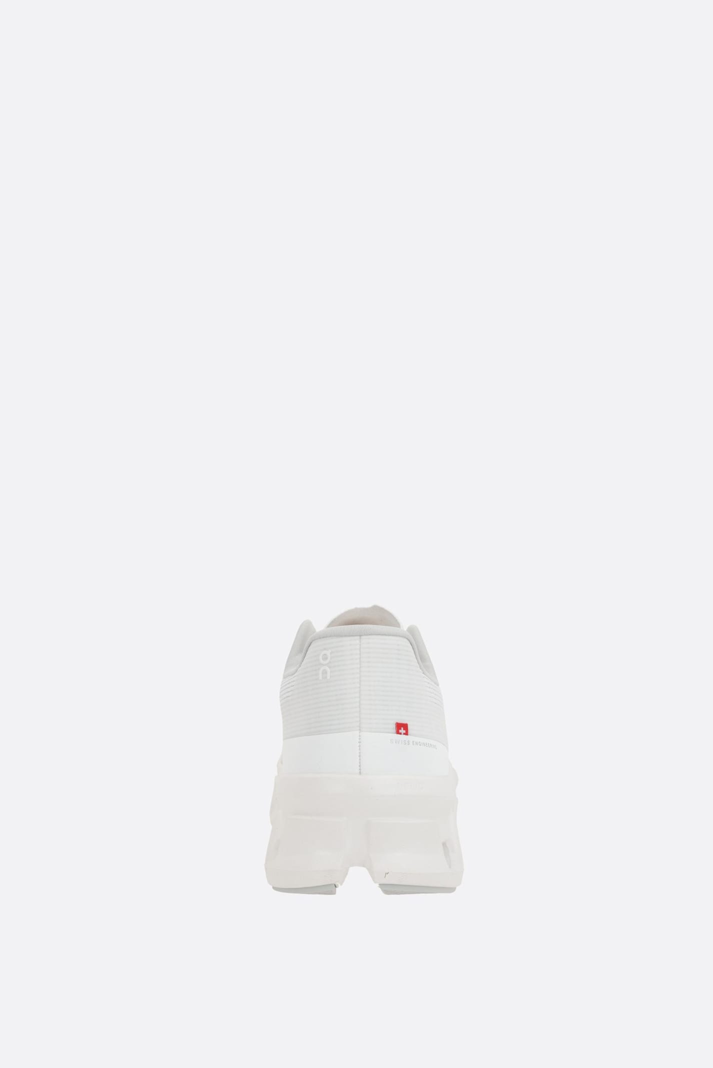 On Cloudmster Void Sneakers In Mesh In White