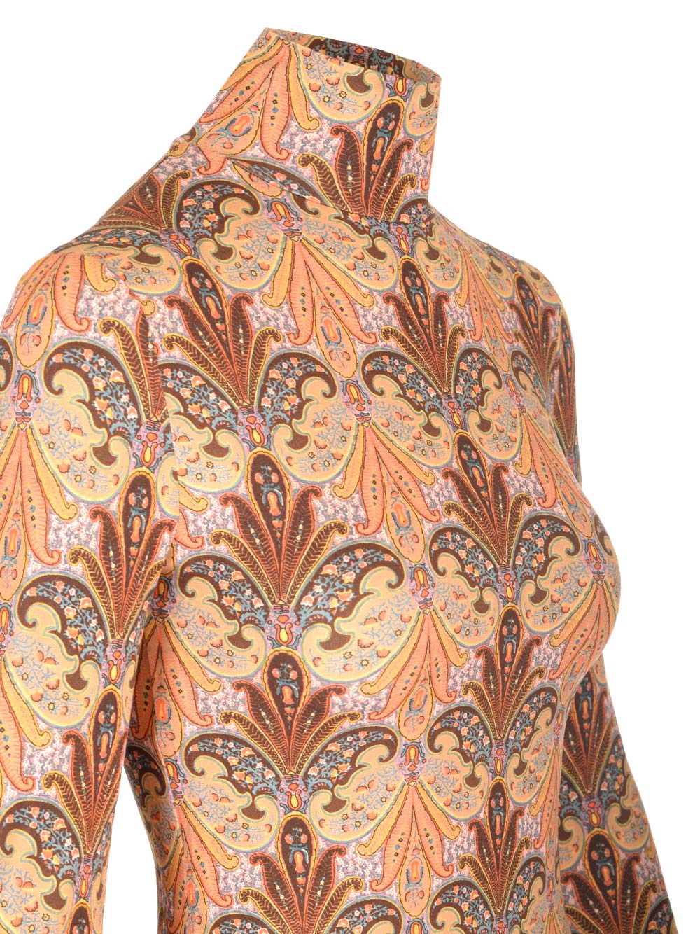 Shop Etro Fitted Turtleneck In 150