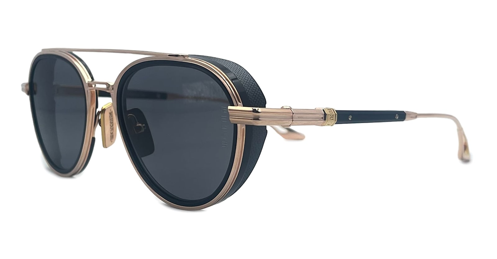 Shop Dita Epiluxury 4 - Rose Gold / Black Sunglasses