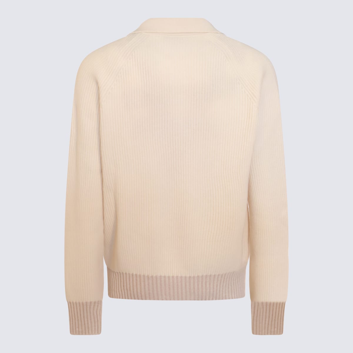 Shop Tod's White Wool Knitwear