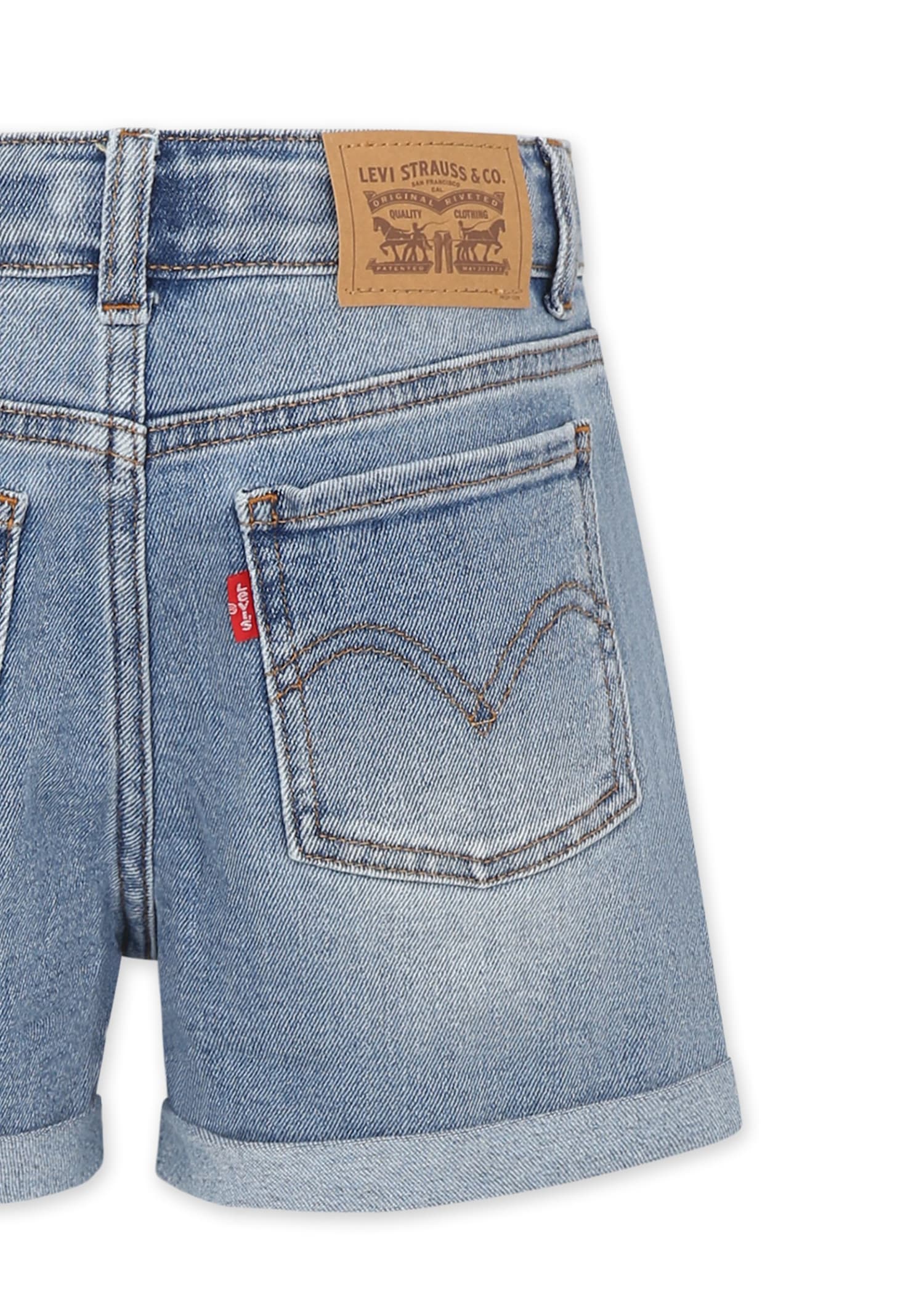 LEVI'S DENIM SHORTS FOR GIRL 