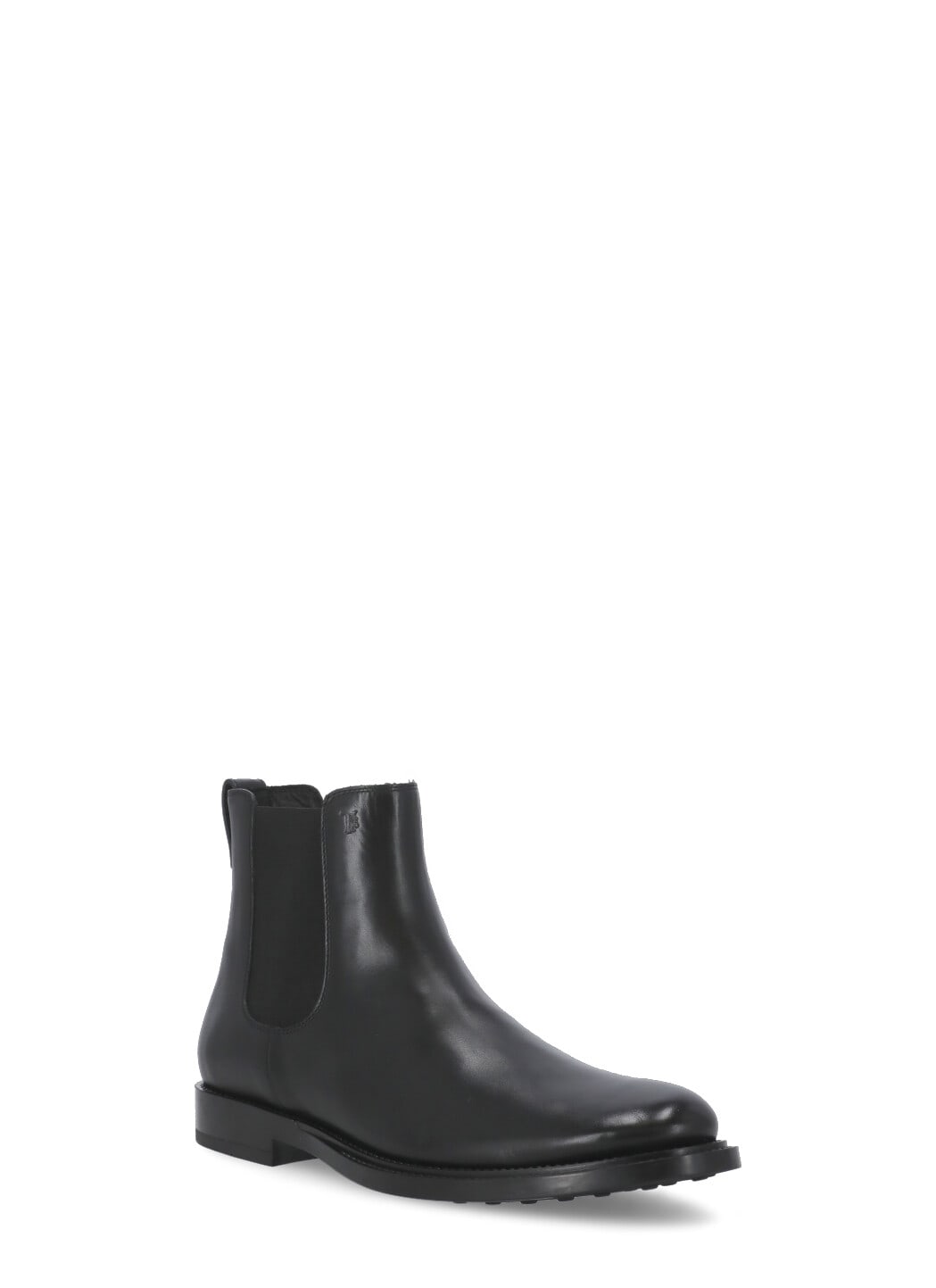 Shop Tod's Suede Leather Chelsea Boots In Black