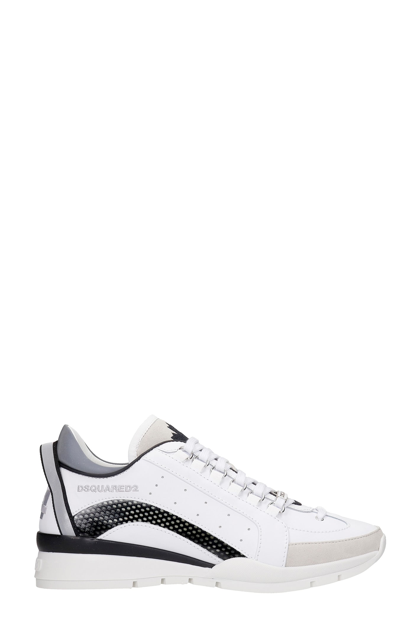 Dsquared2 Sneakers 551 SNEAKERS IN WHITE LEATHER