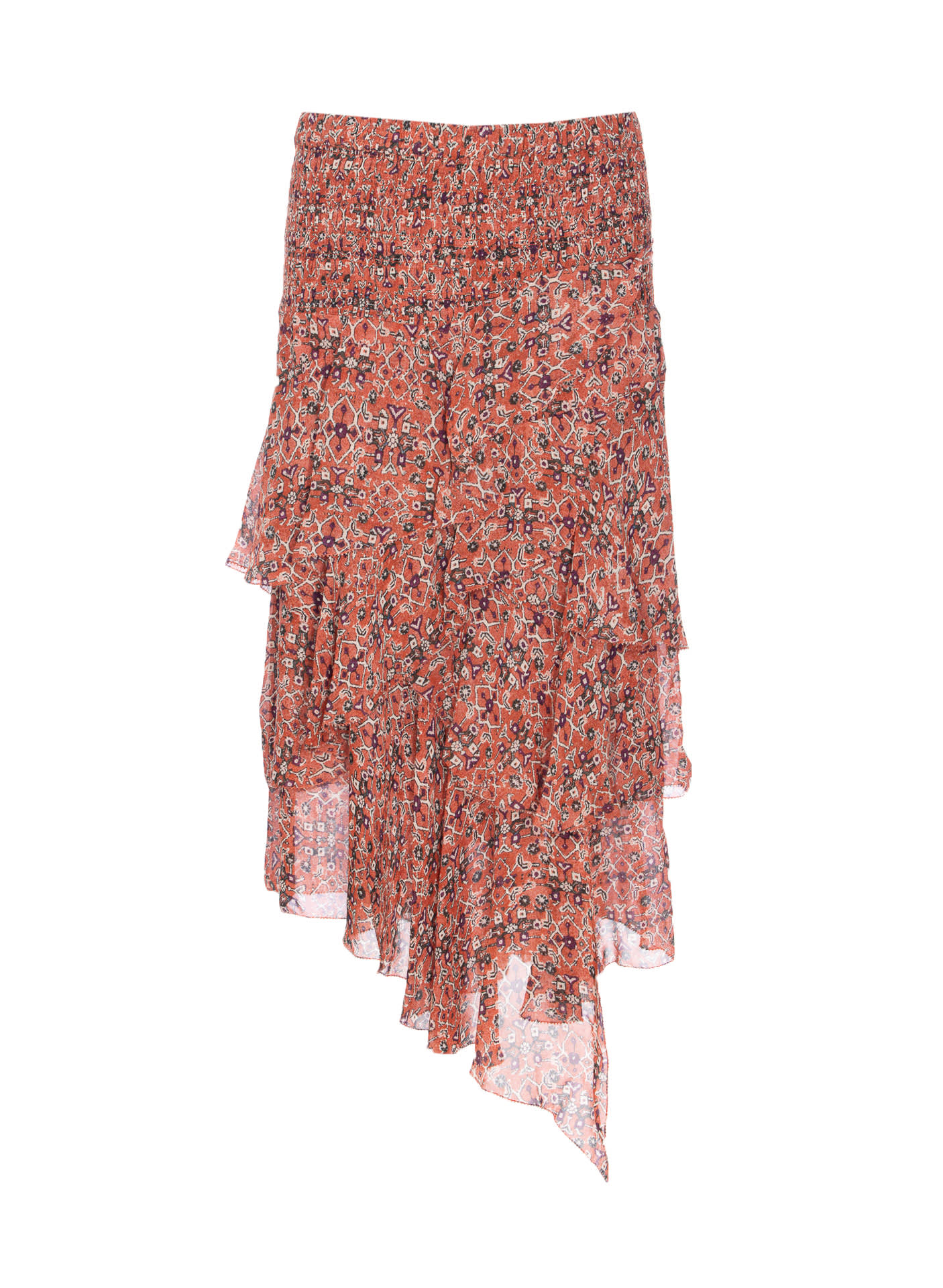 Isabel Marant Étoile Isabel Marant Etoile Multicolour Viscose Skirts In Red