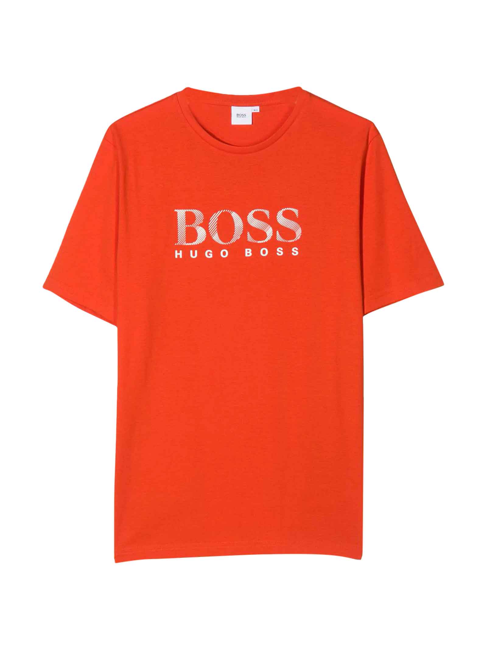 red hugo boss t shirt