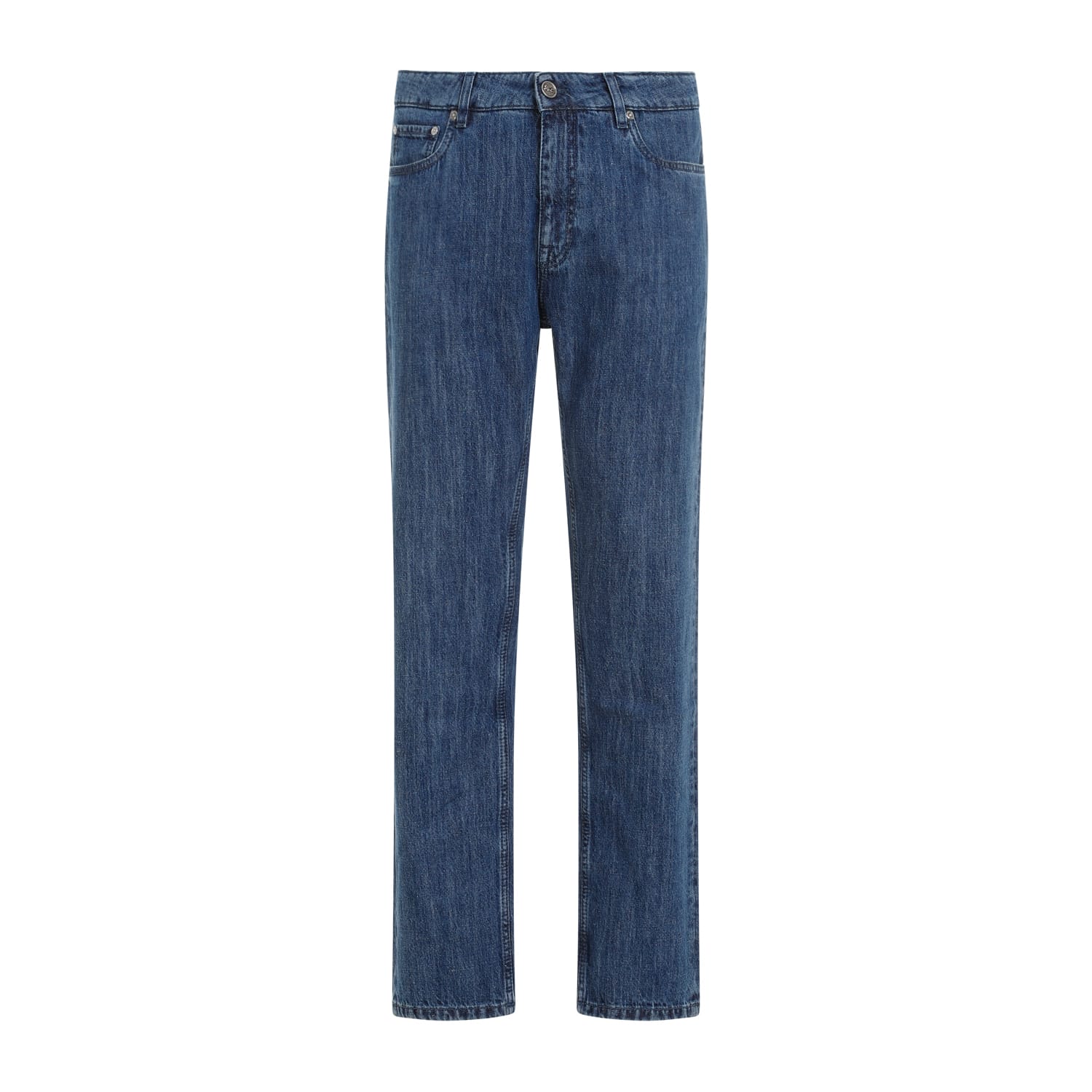 Shop Etro Roma Jeans In Blu Scurissimo