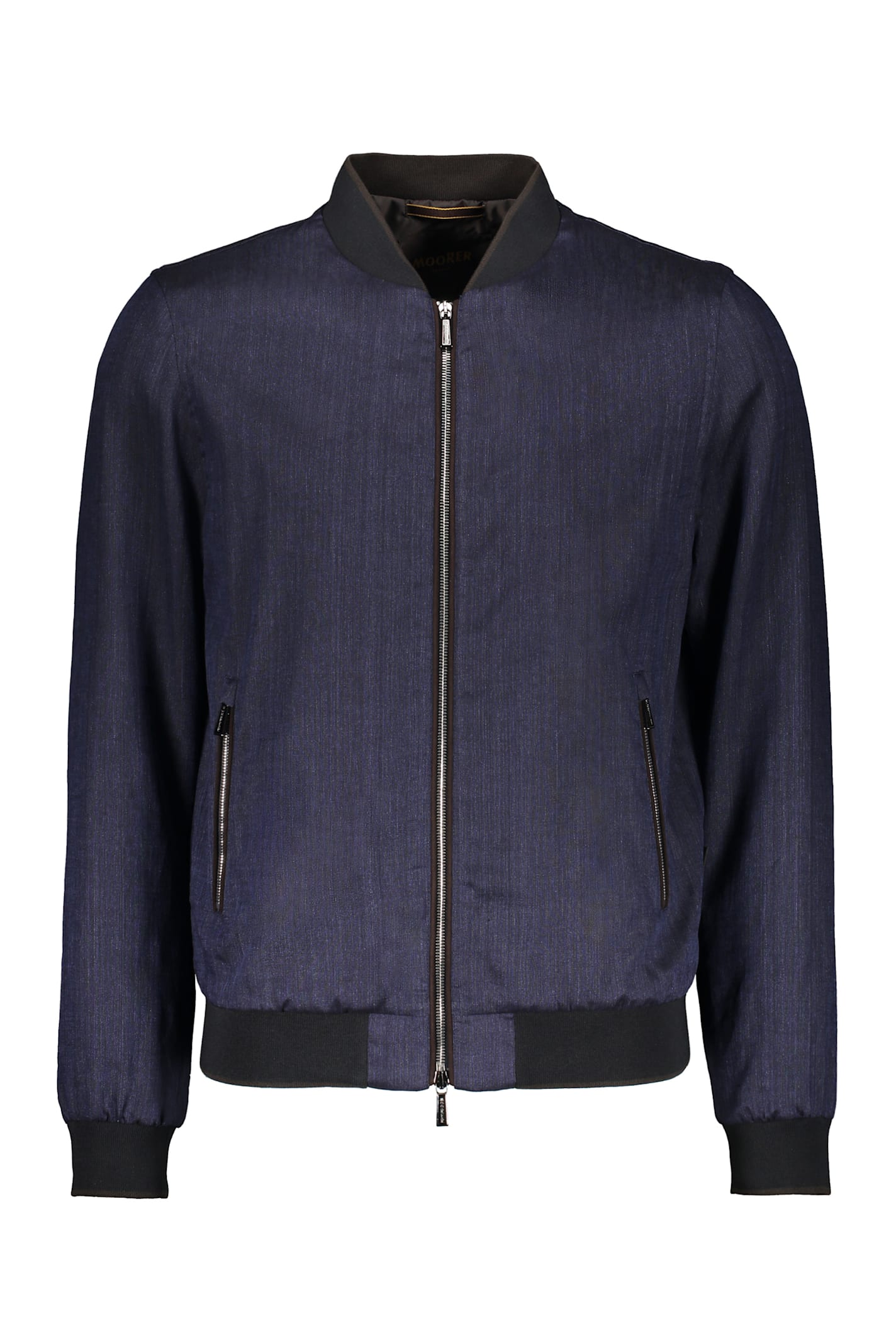 Bomber Jacket In Technical Fabric