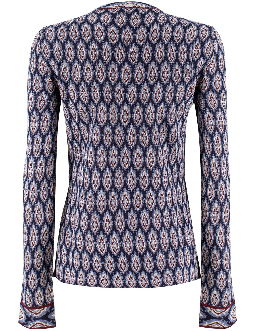 Shop Etro Cardigan In Gray