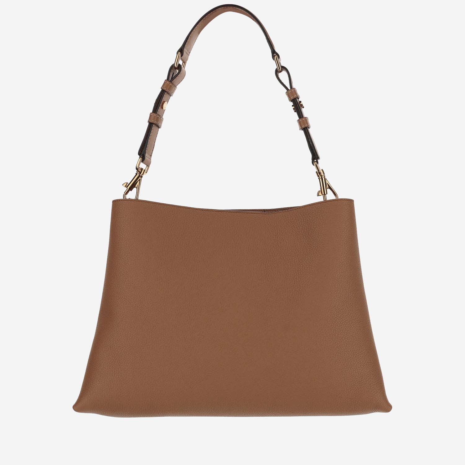 Shop Tod's T-timeless Shoulder Bag In Brown