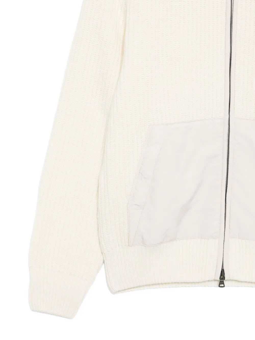 Paul&shark Re 130 High Density Re Wool Hoodie In Neutral