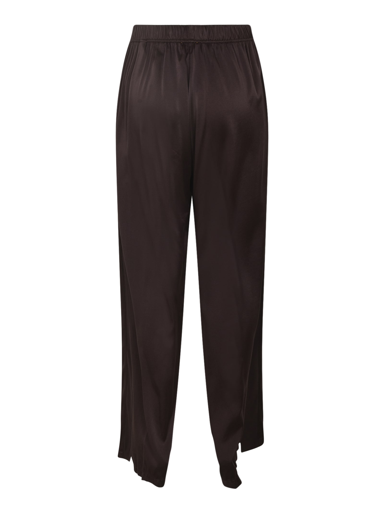 Forte Forte Classic Ribbed Trousers In Lava