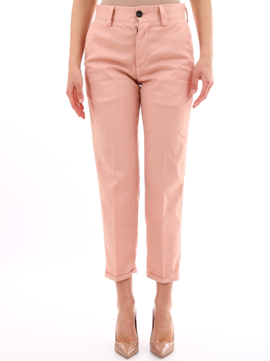 PT01 Pink Chino Trousers