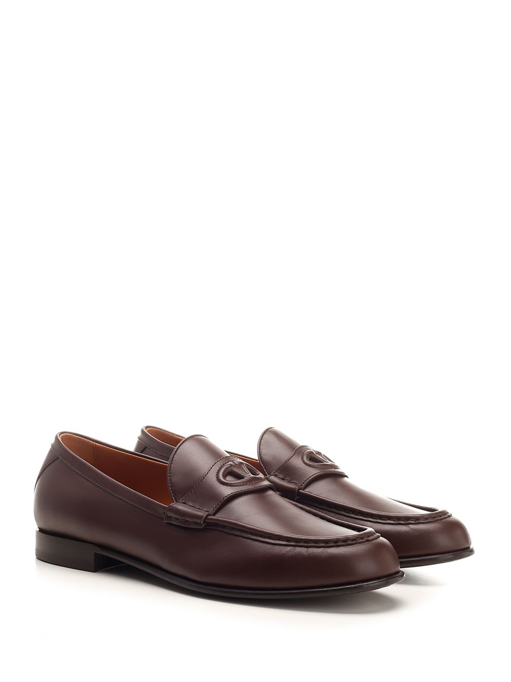 Shop Valentino Vlogo Signature Loafer In Undefined