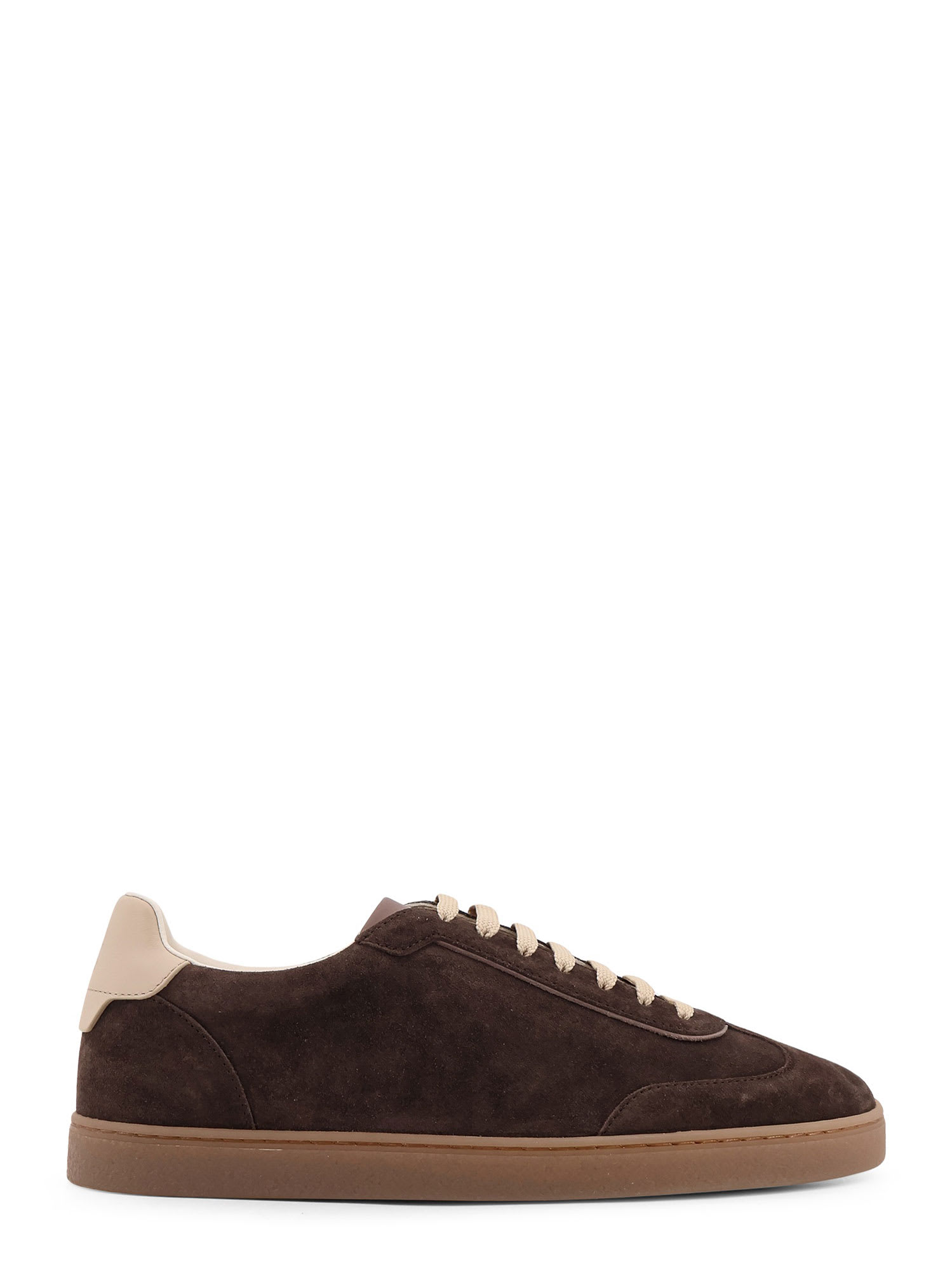 Brunello Cucinelli Men Suede Leather Sneakers