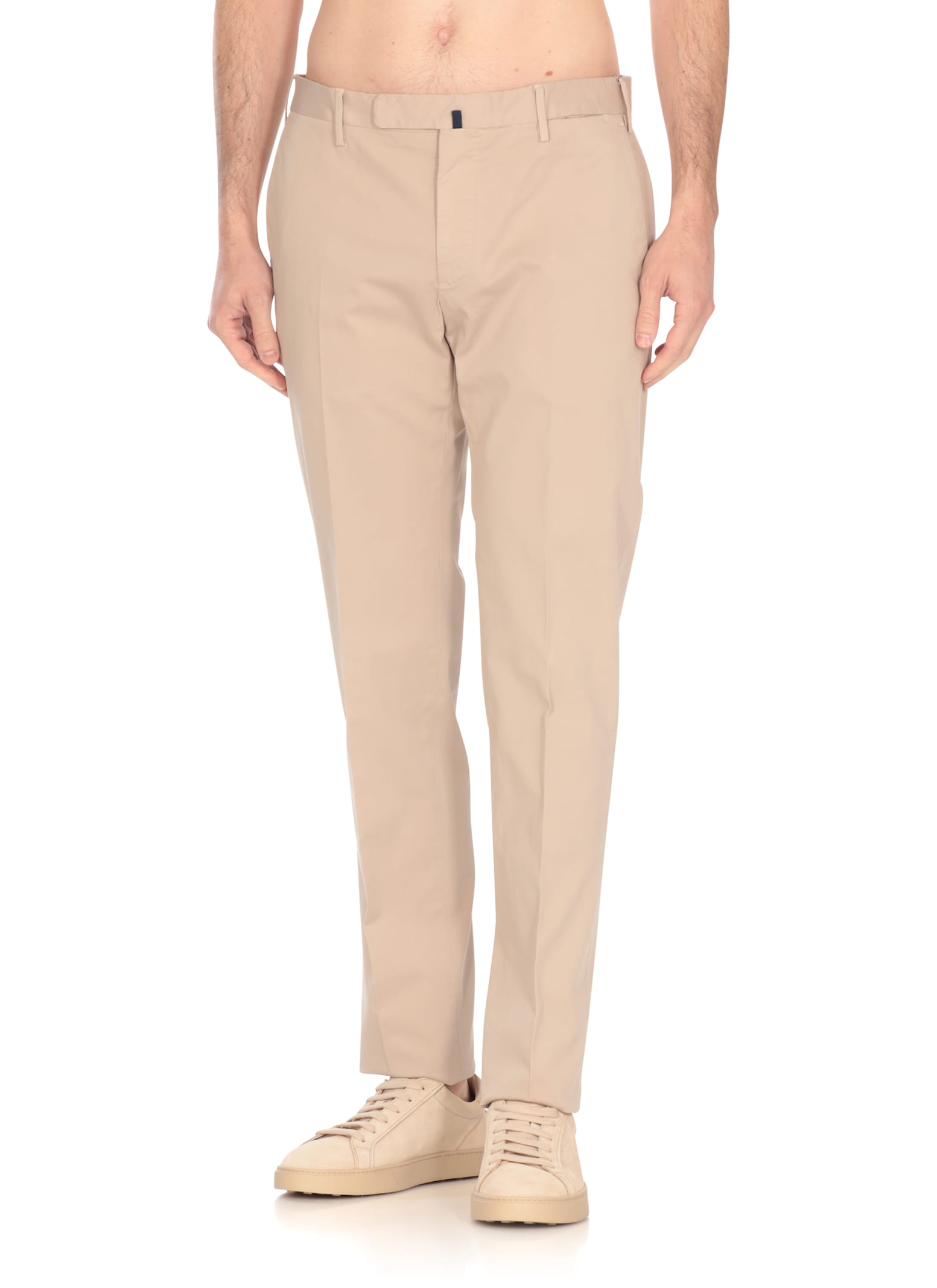 Incotex Royal Batavia Trousers In Beige