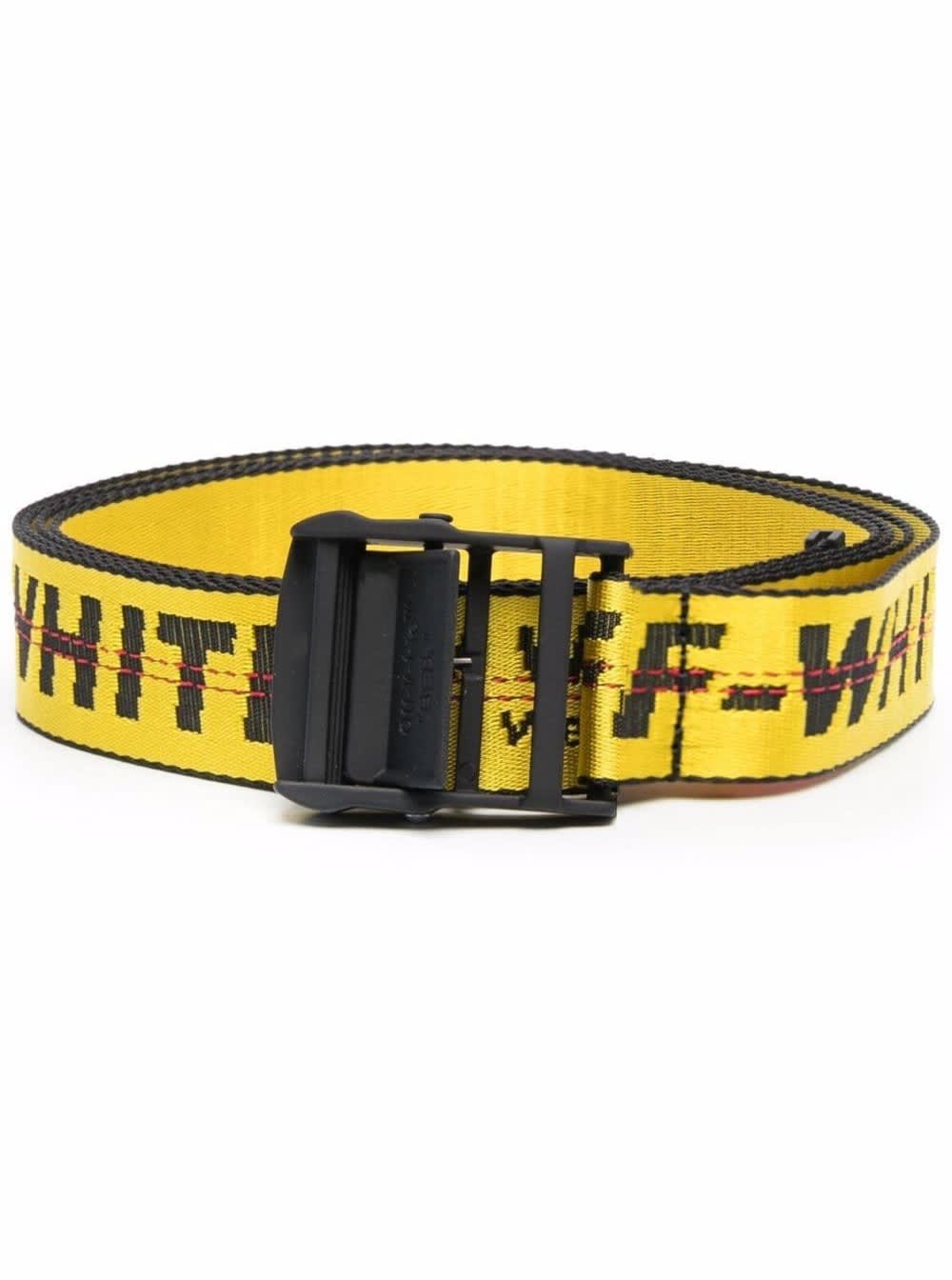 Off-White Classic Industrial Belt With Logo