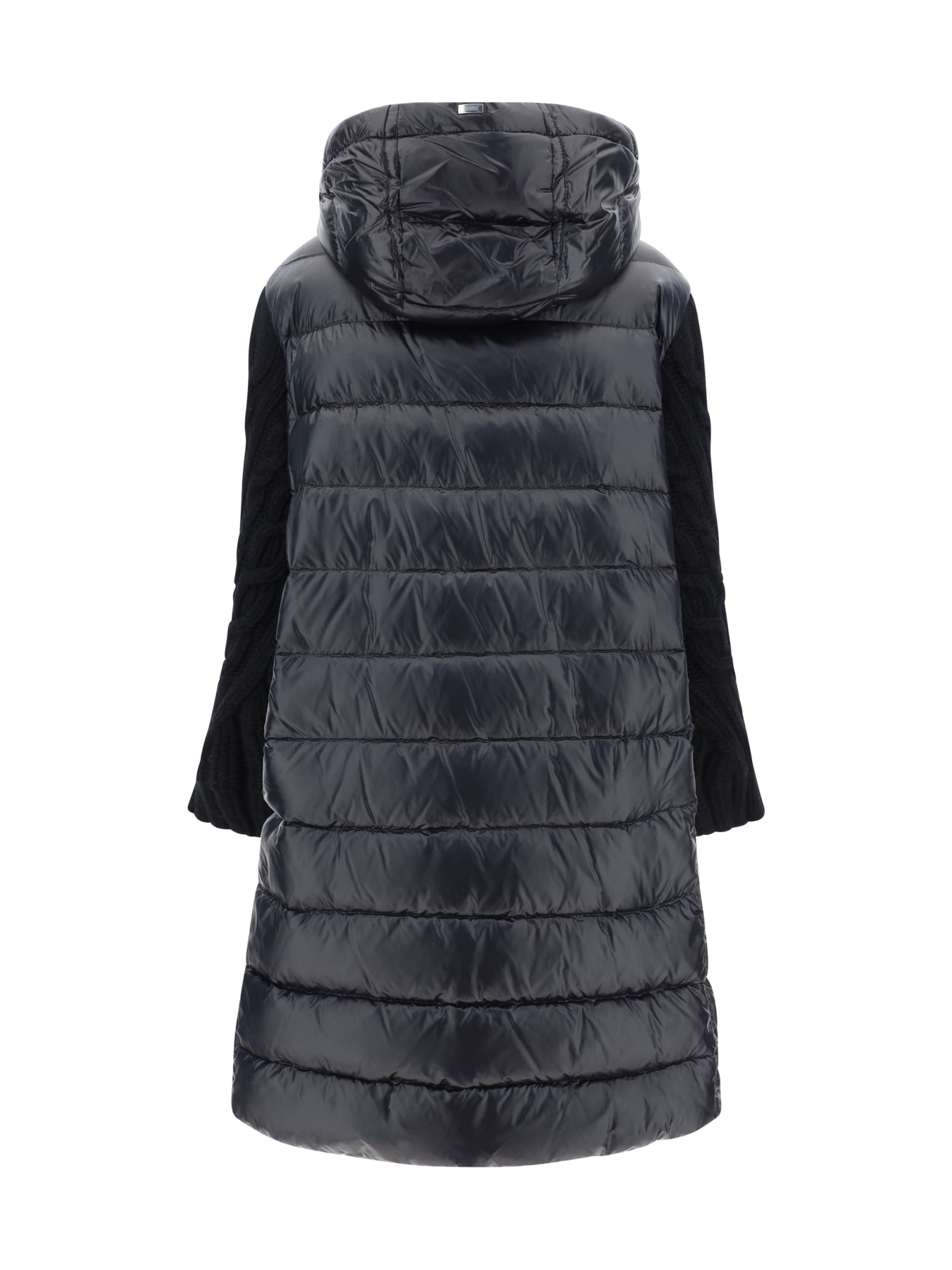 Shop Herno Down Jacket In Nero