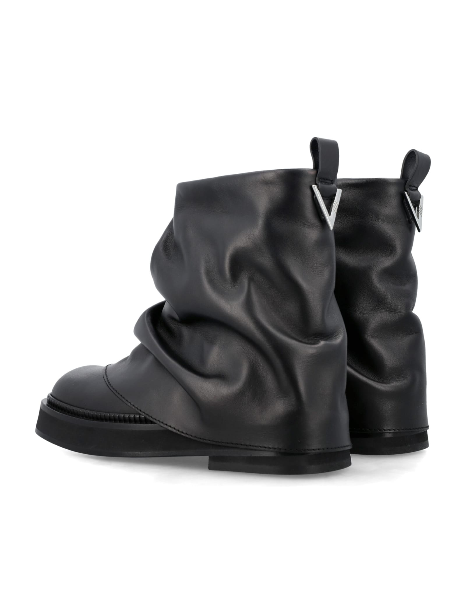 Shop Attico Mini Robin Boots In Black