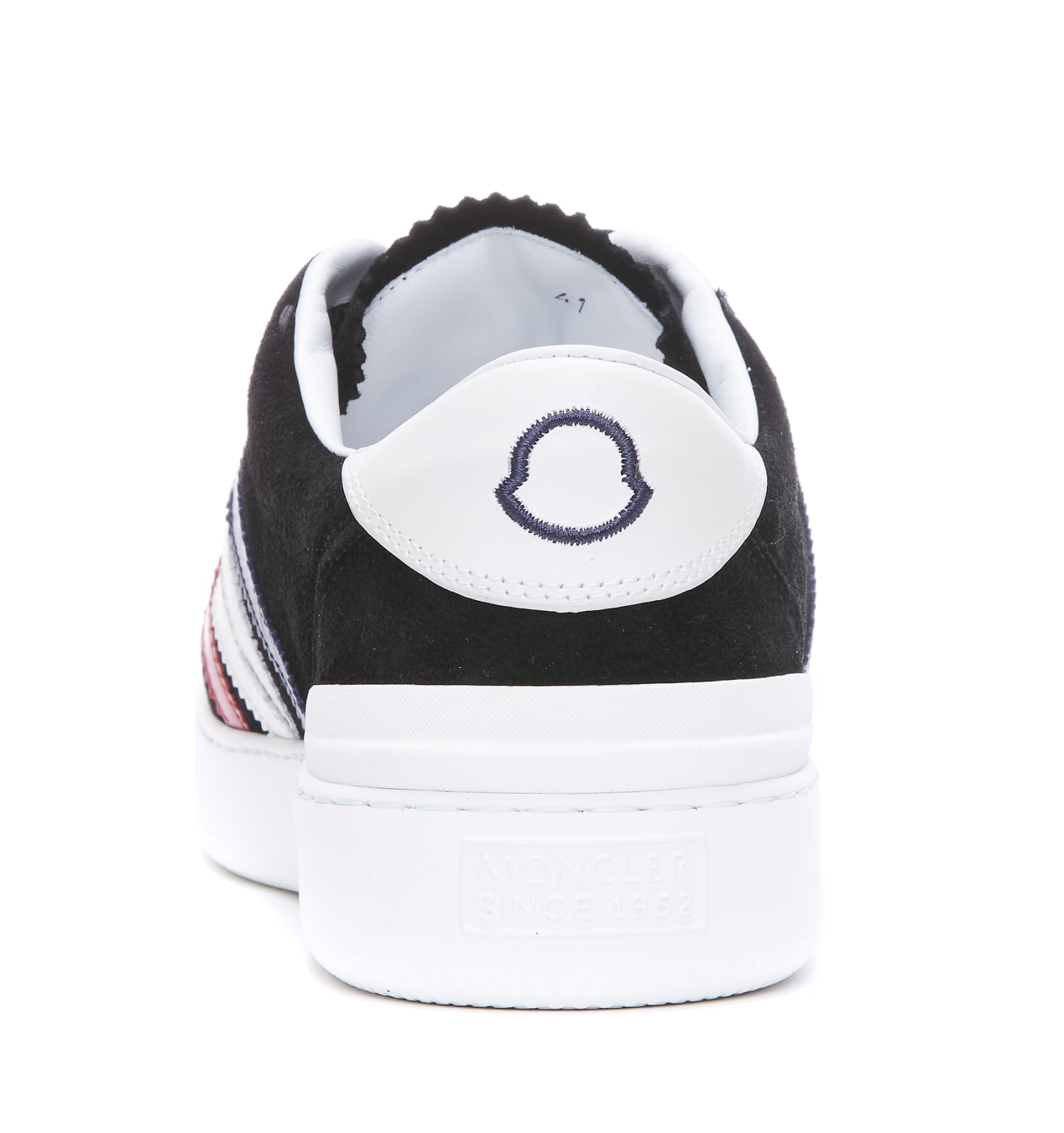 Shop Moncler Monaco Sneakers In Black