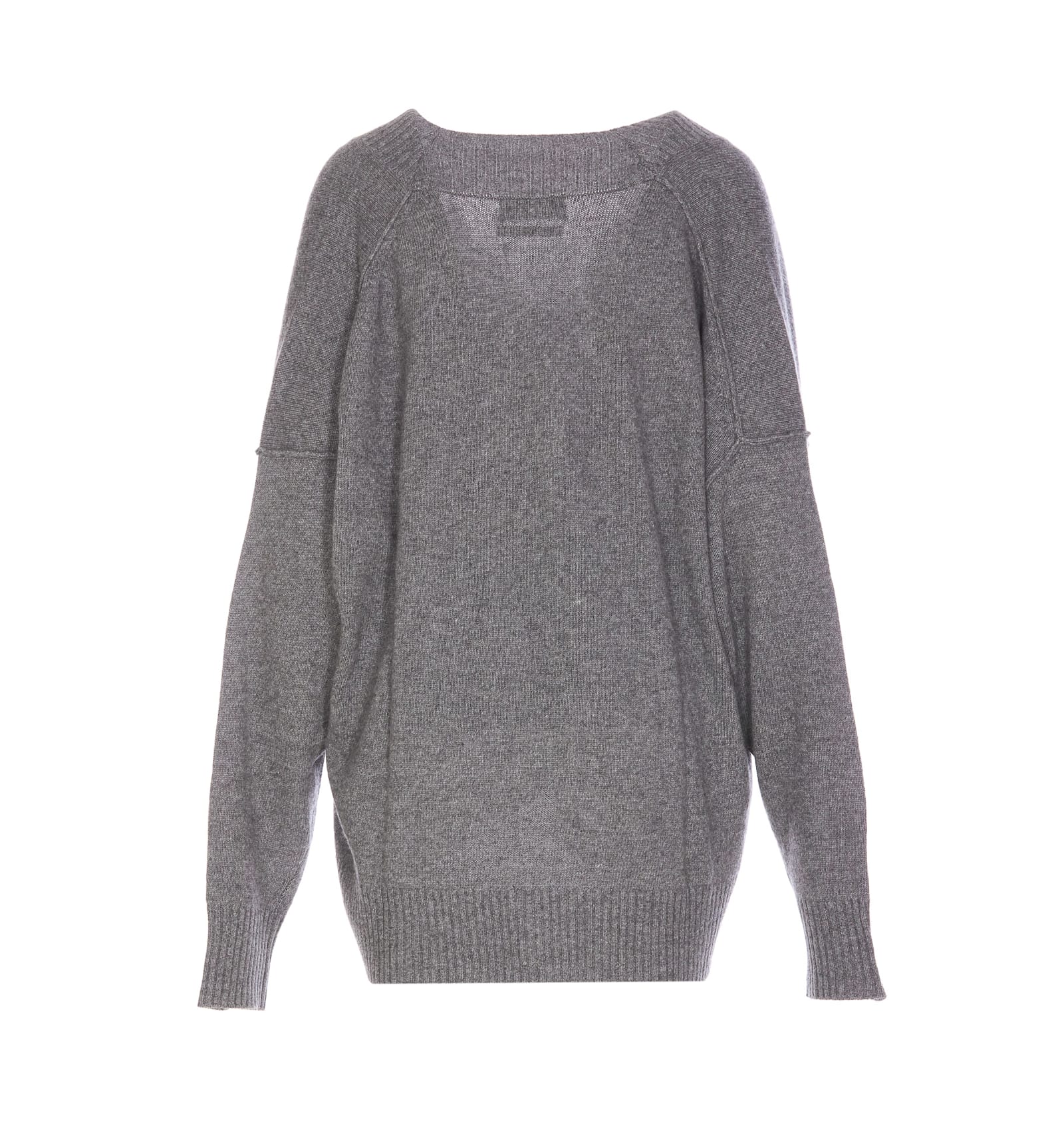 ESSENTIEL ANTWERP OVERSIZED V-NECK SWEATER 