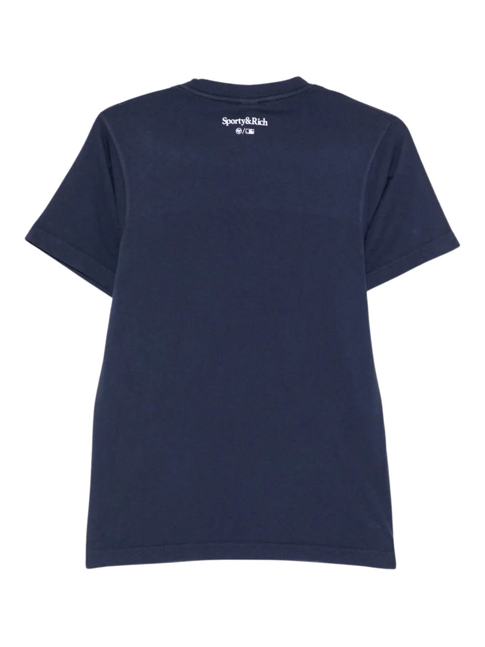 Sporty &amp; Rich Yankees Ivy T-shirt In Blue
