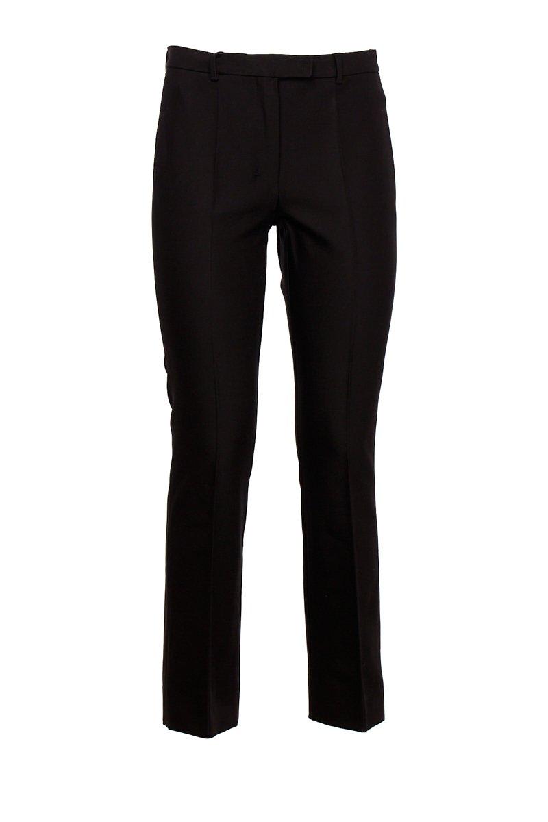 Shop 's Max Mara Fatina Cropped Flared Trousers In Nero