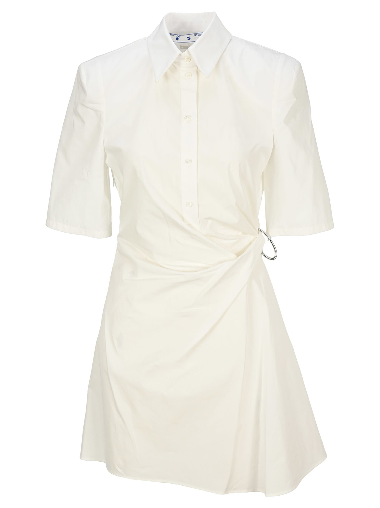 Off-White Off White Dress Cotton Short