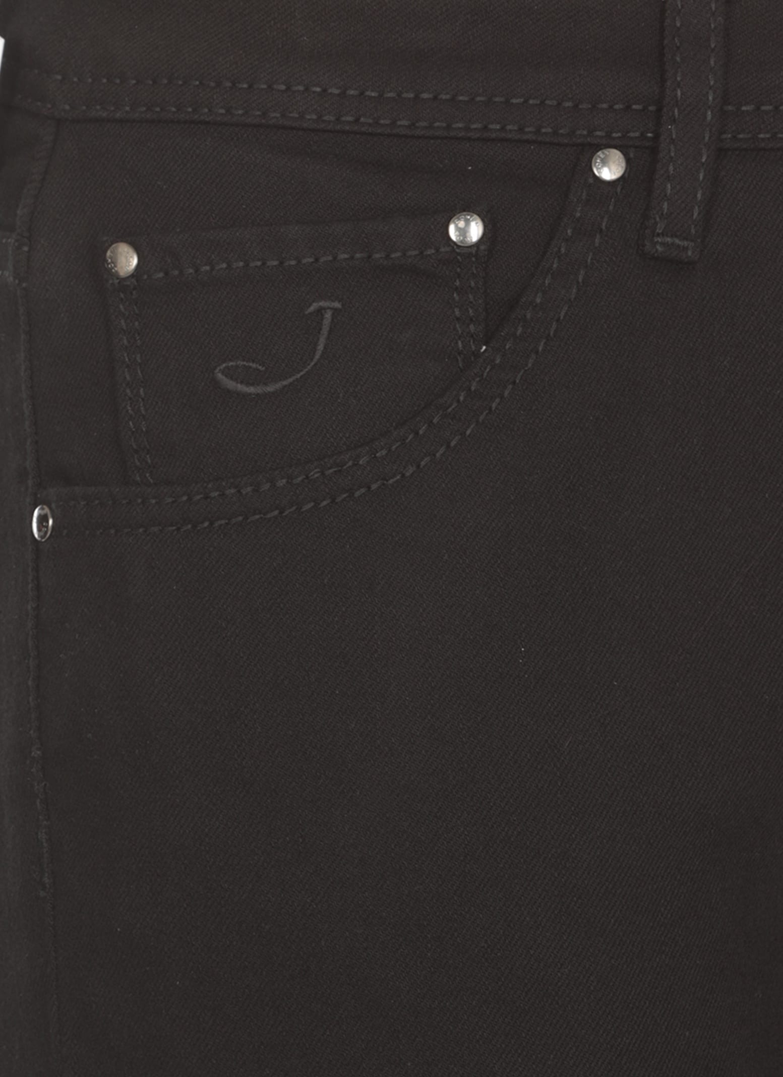 Shop Jacob Cohen Scott Jeans In Black