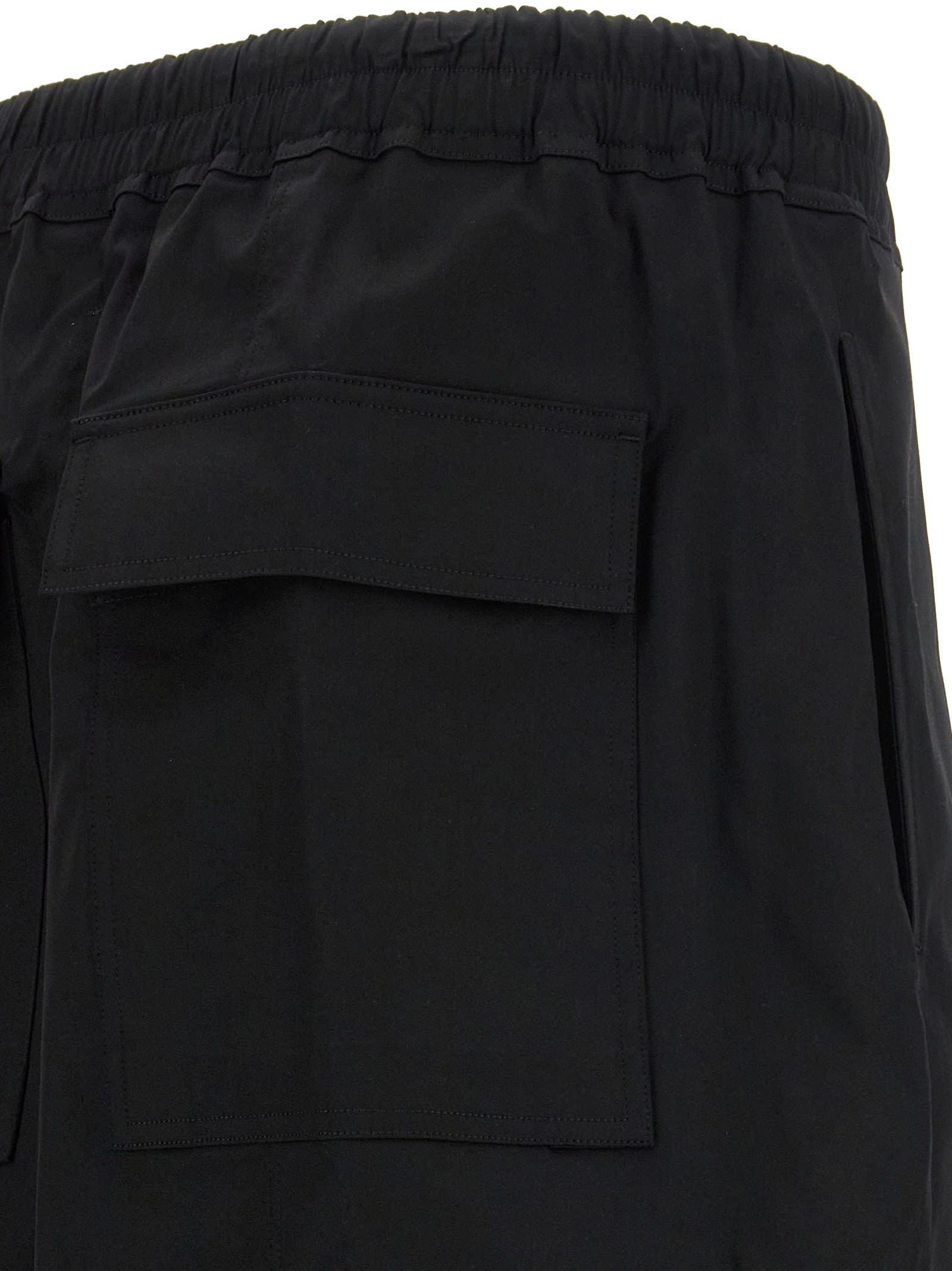 Shop Rick Owens Rick S Pods Bermuda Shorts In Black