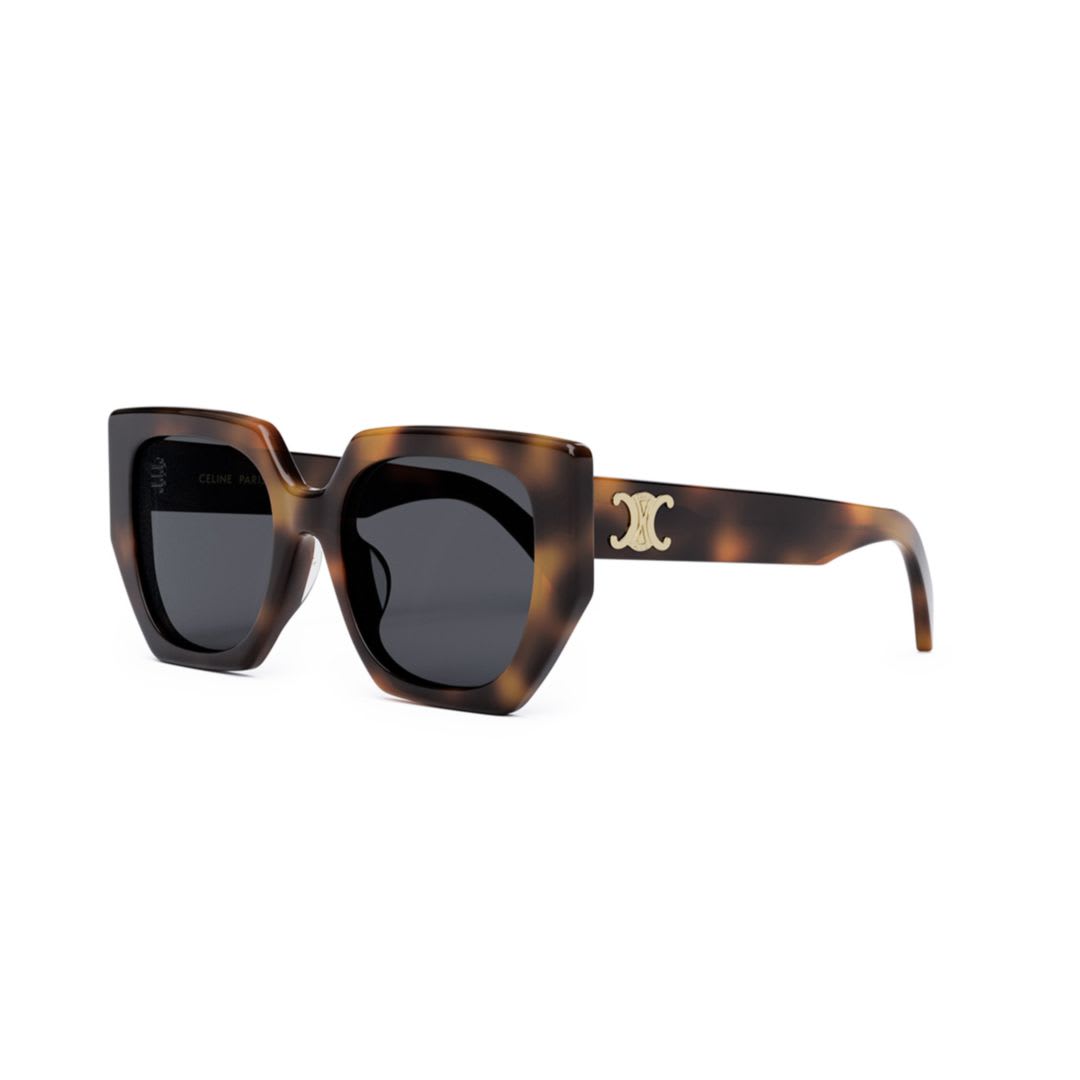 Shop Celine Cat-eye Square Sunglasses From  In 53a - Black