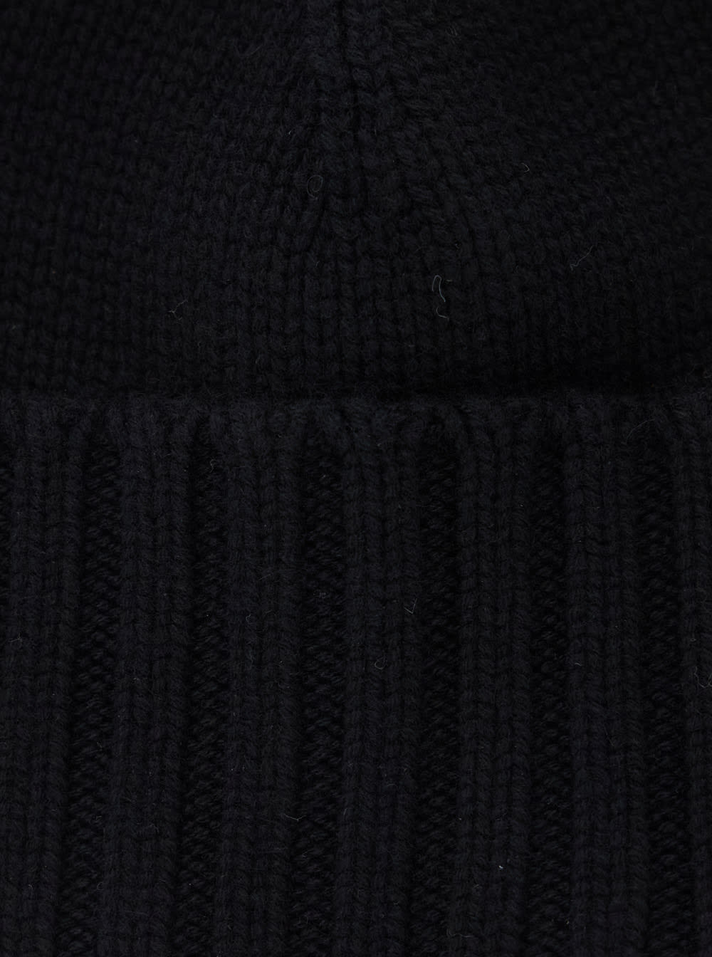 Kangra Cashmere Cuffia In Cashmere In Black