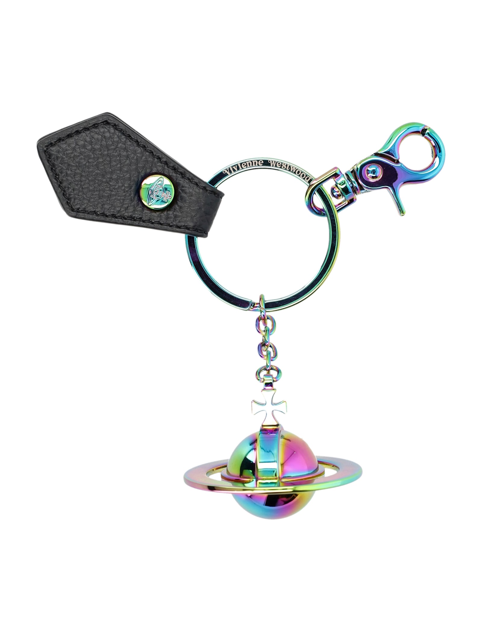 3d Orb Iridescent Keyring