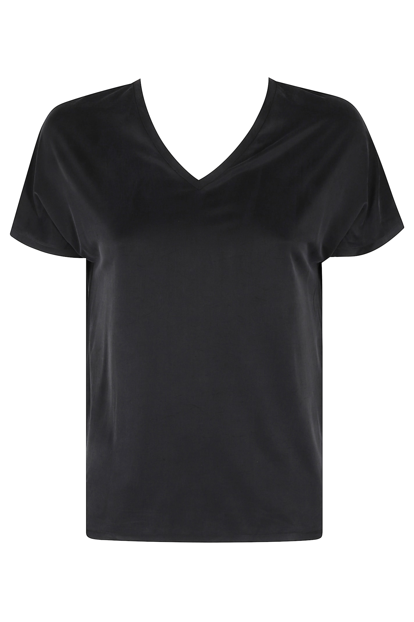 Cupro V Neck Wom Shirty