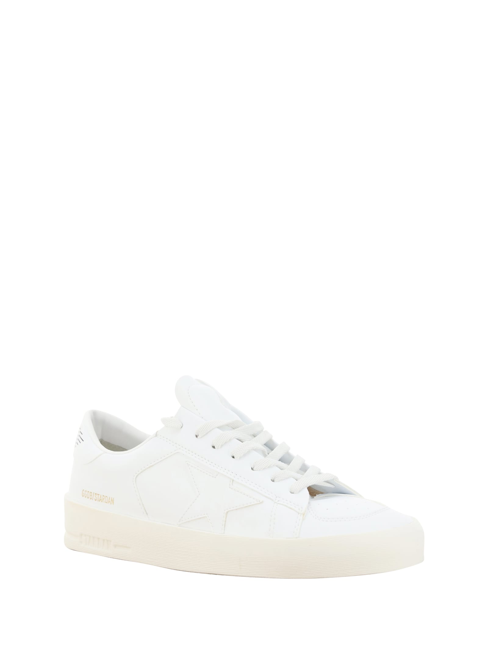 Shop Golden Goose Stardan Sneakers In White