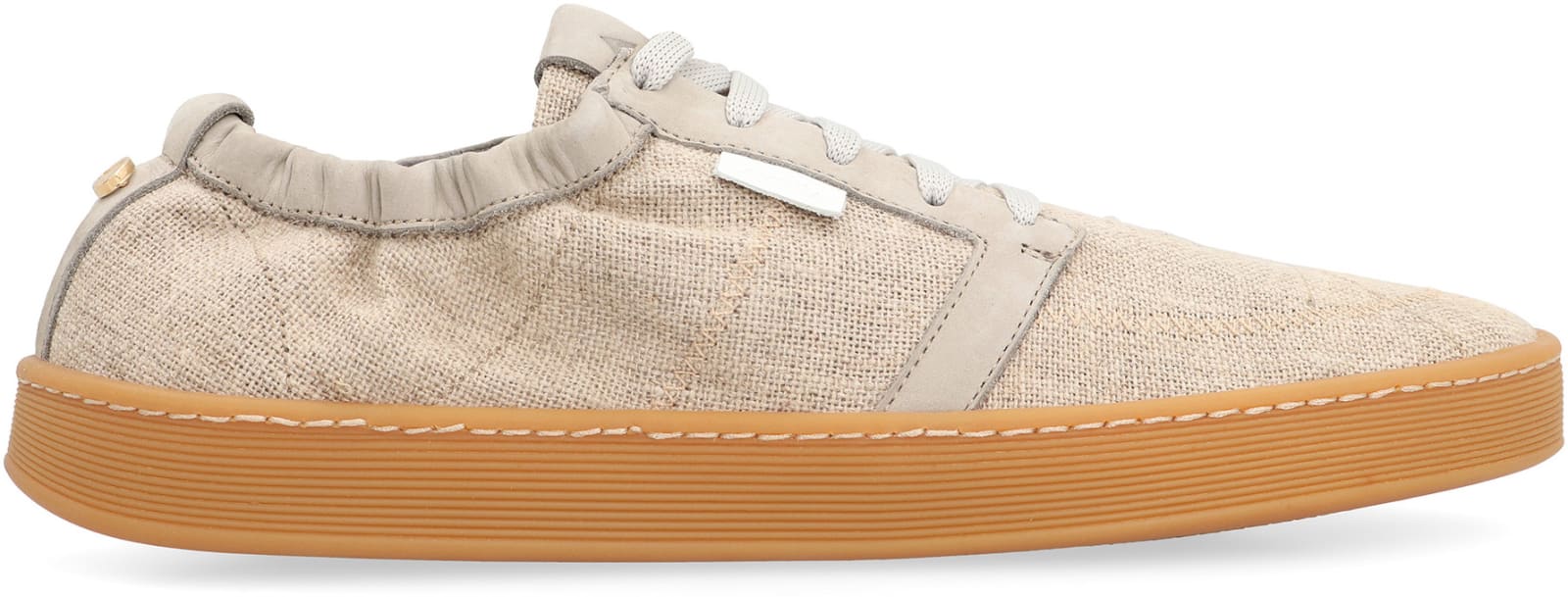Volta Ingegno Low-top Sneakers In Ecru