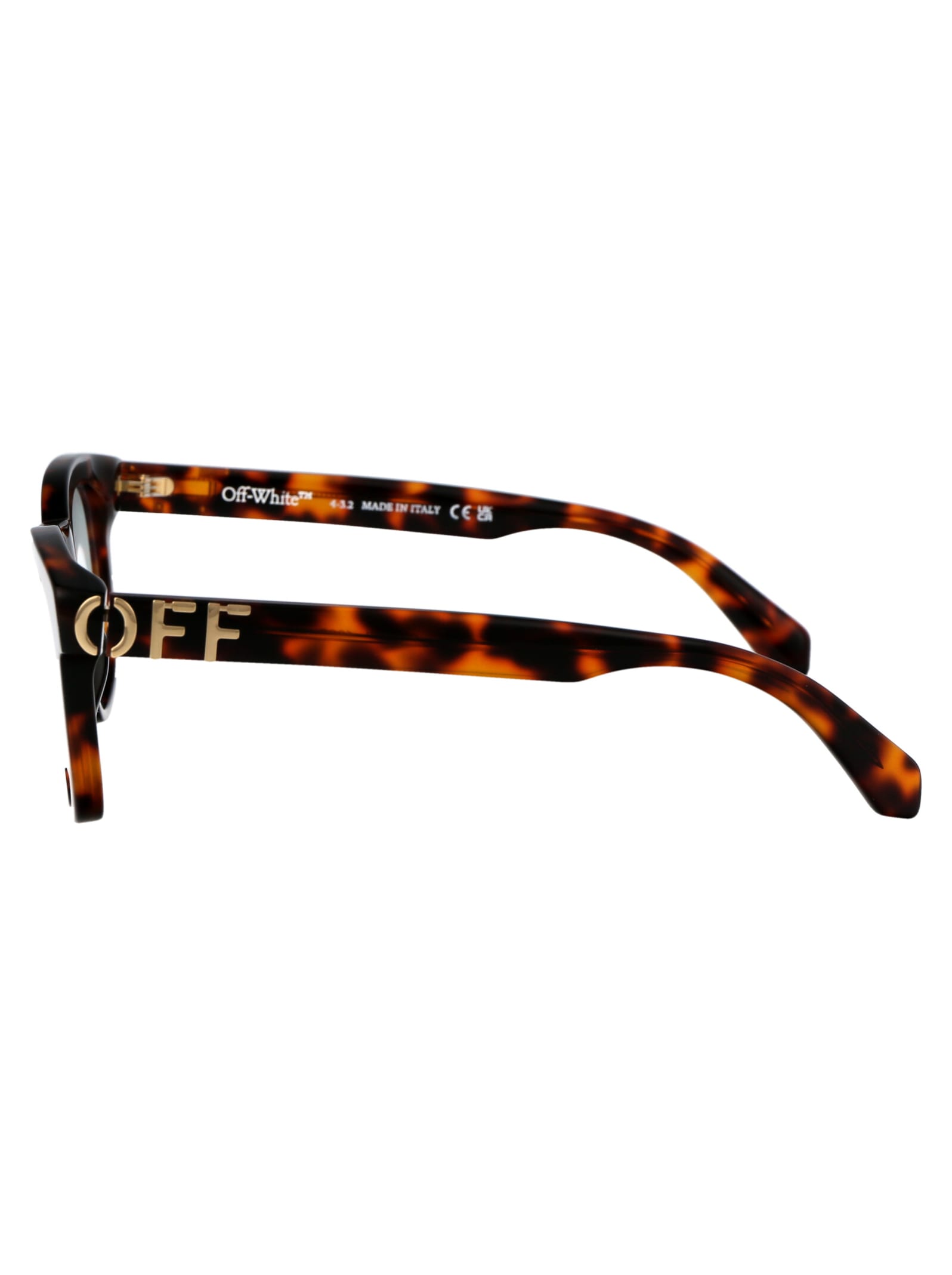 Shop Off-white Optical Style 71 Glasses In 6000 Havana