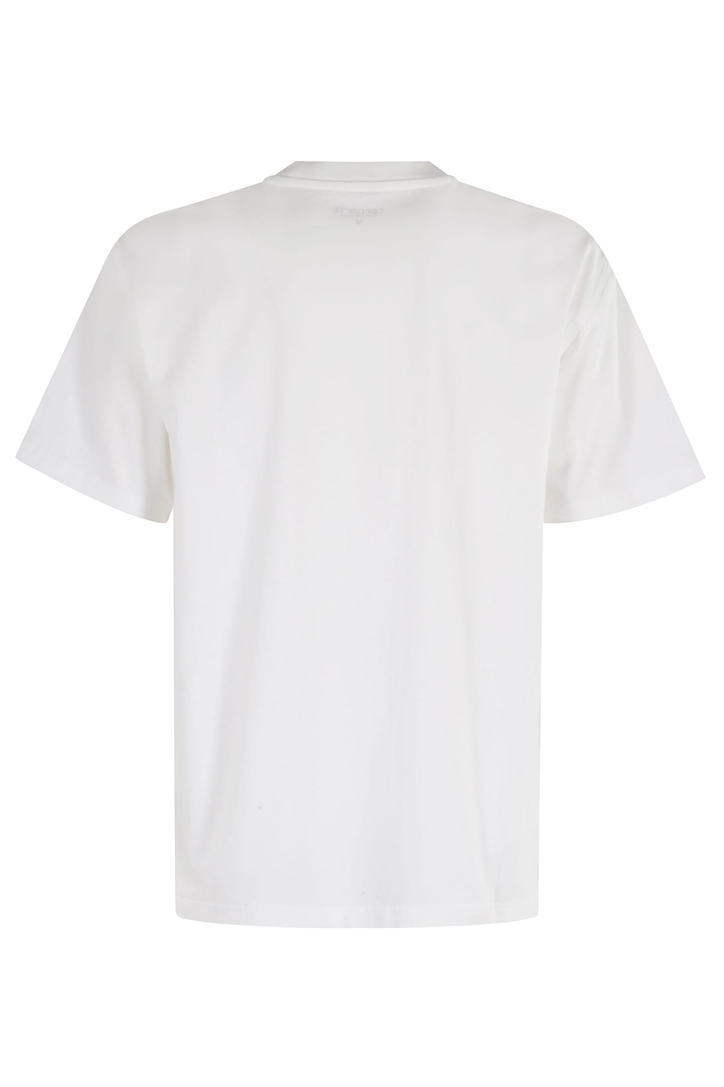 Carhartt White Script American T-shirt In White
