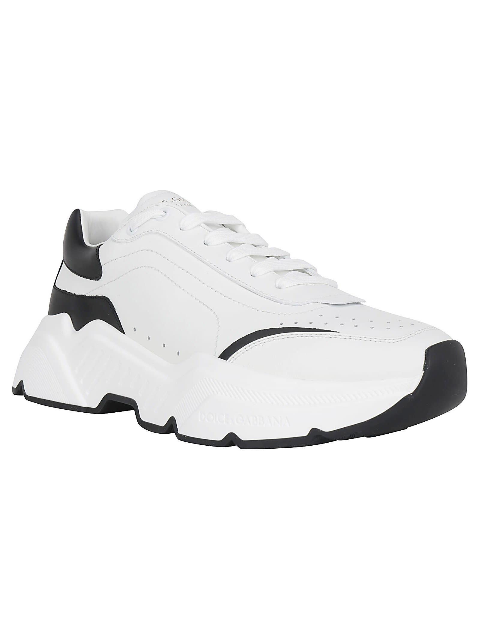 Shop Dolce & Gabbana Sneakers In White/black