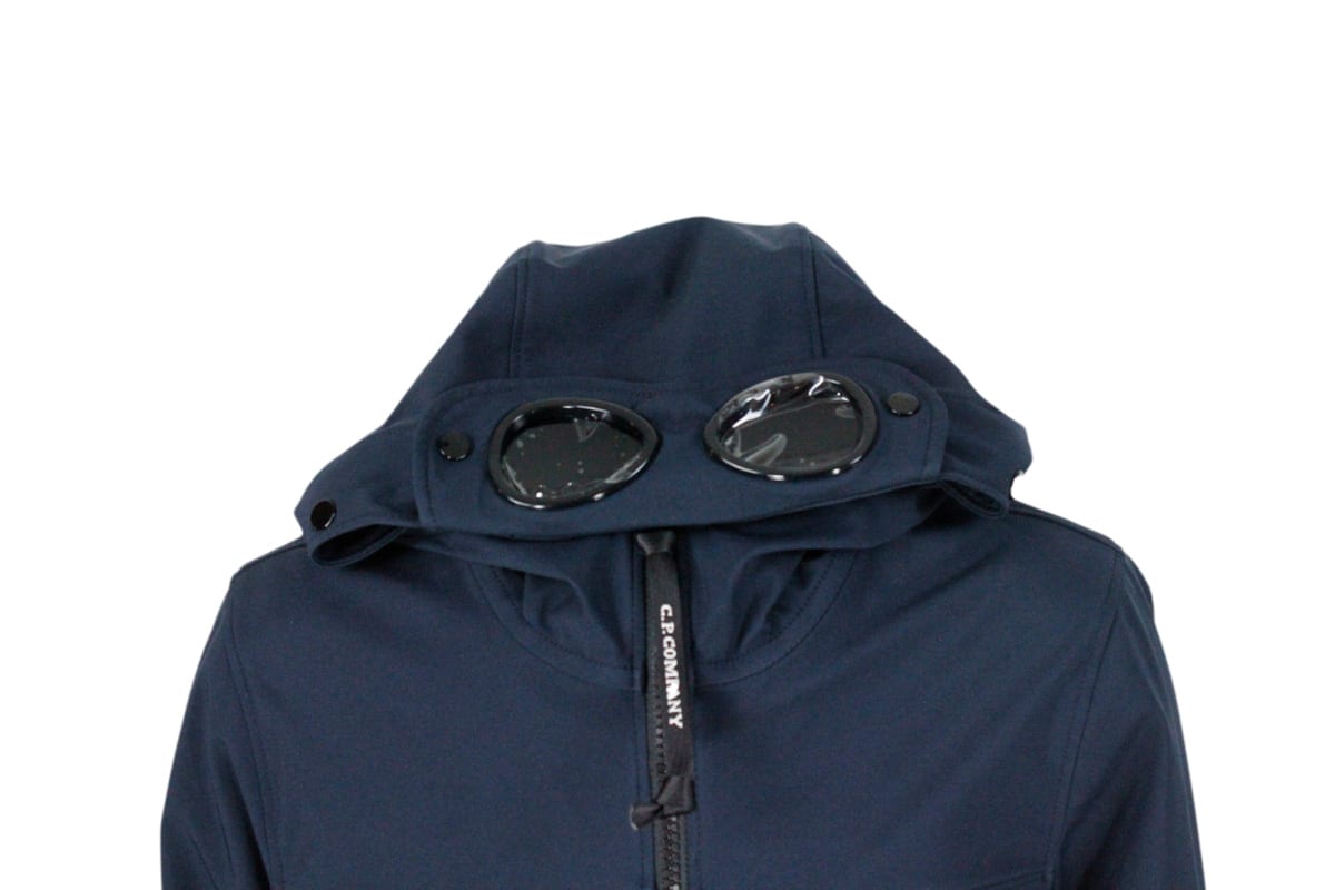 C.p. Company Jacket In Blue