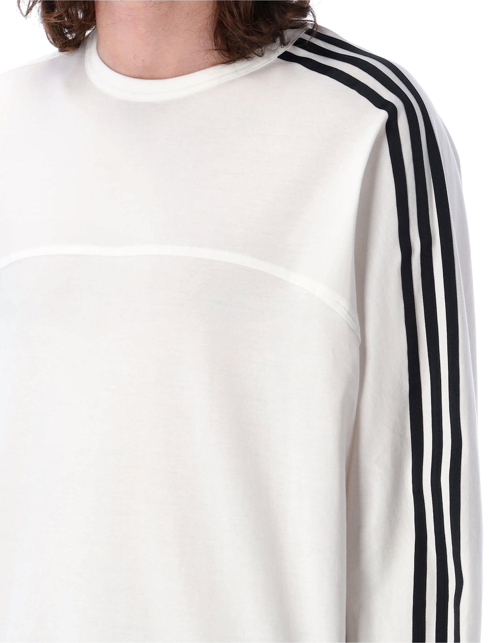 Y-3 Comfortable Cotton-blend T-shirt In White