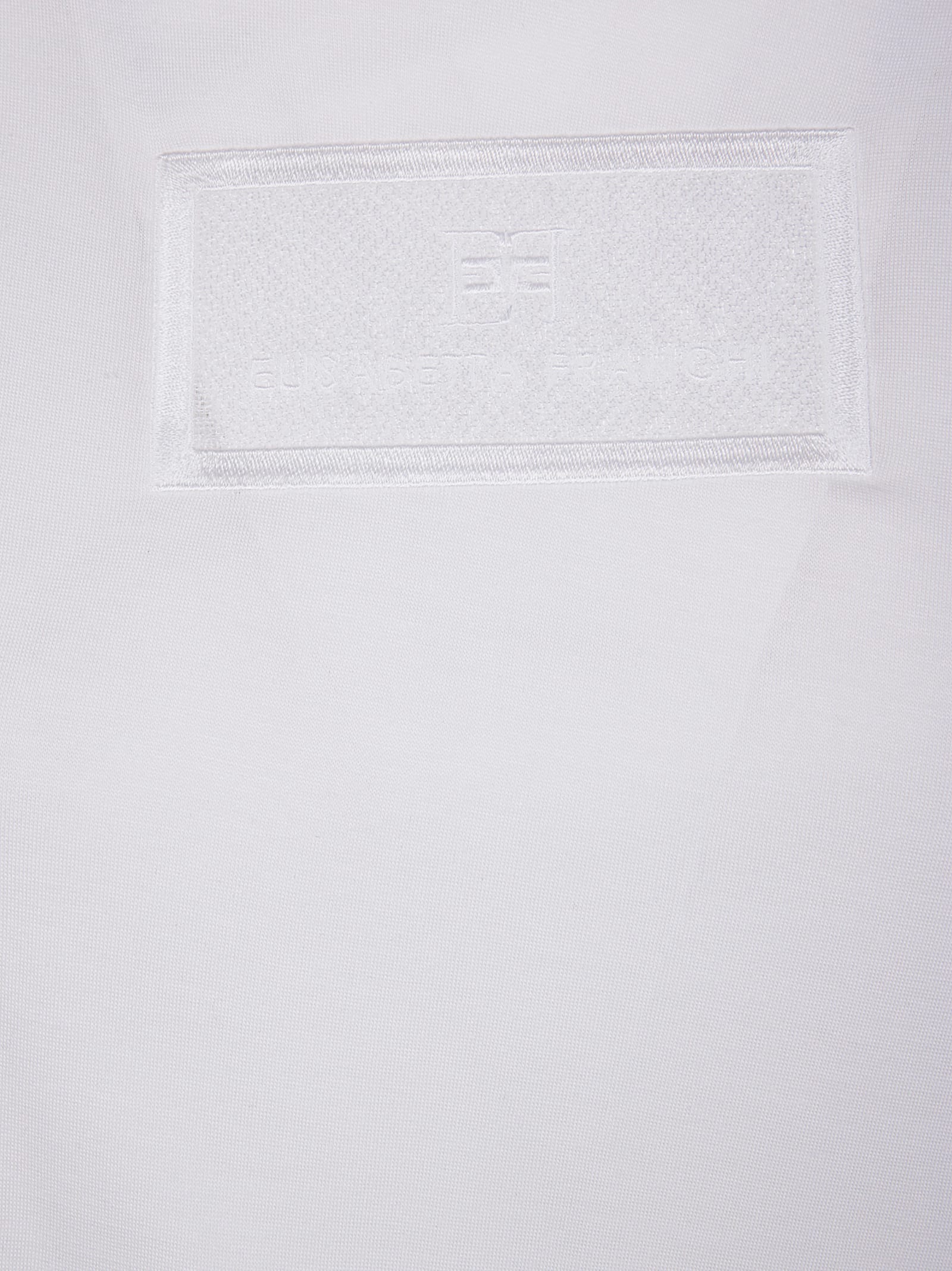 Elisabetta Franchi American Sleeves T-shirt In Chalk