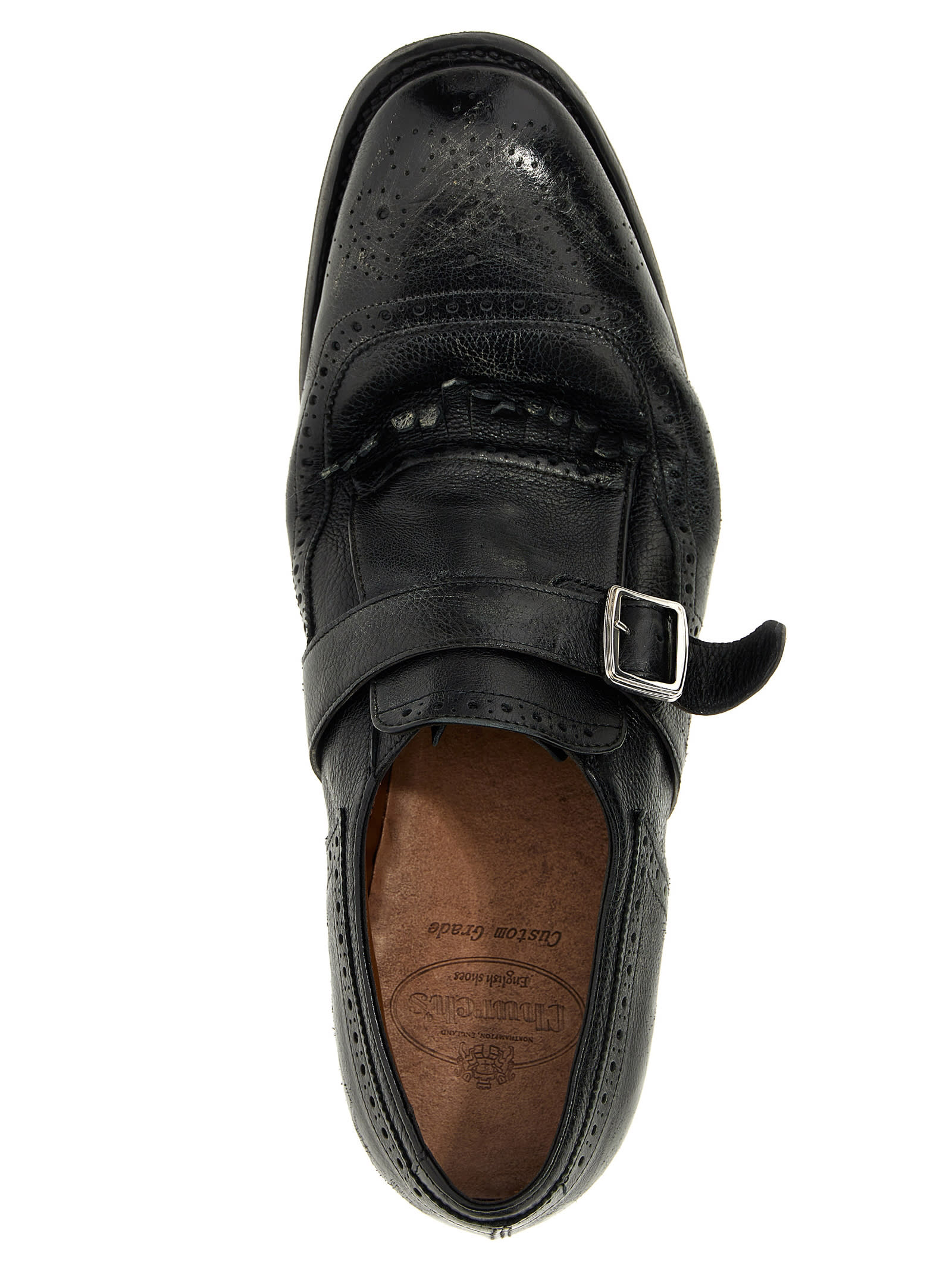 Shop Church's Shanghai Loafers In Black