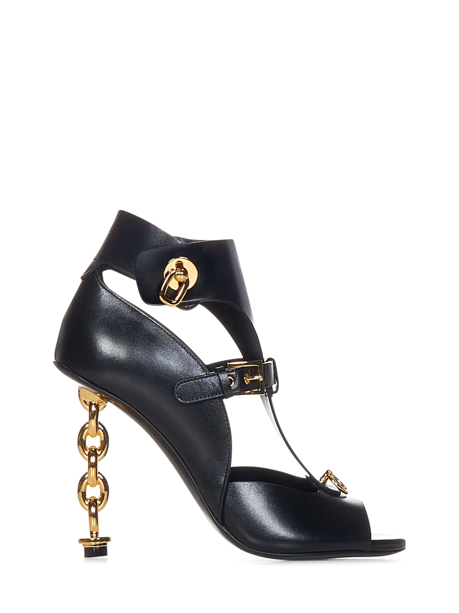 Tom Ford Chain Heel Sandals