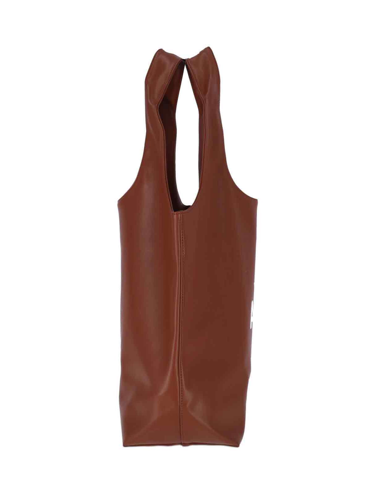 Apc Ninon Tote Bag In Brown