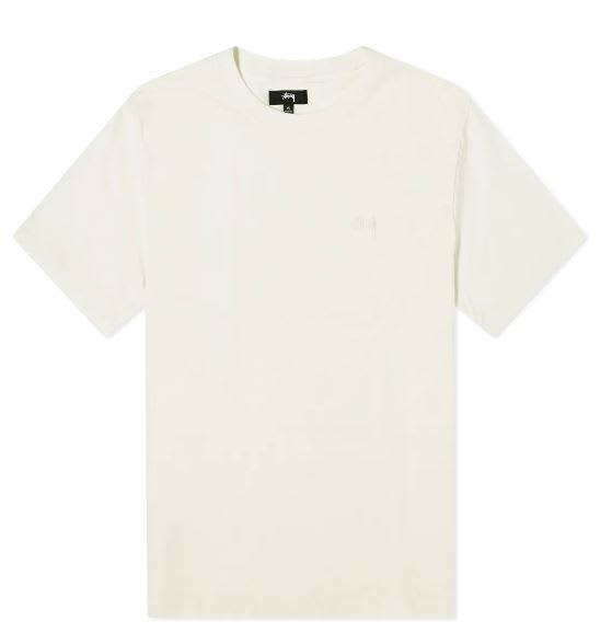 Stussy Stock Logo Ss Crew In Natural