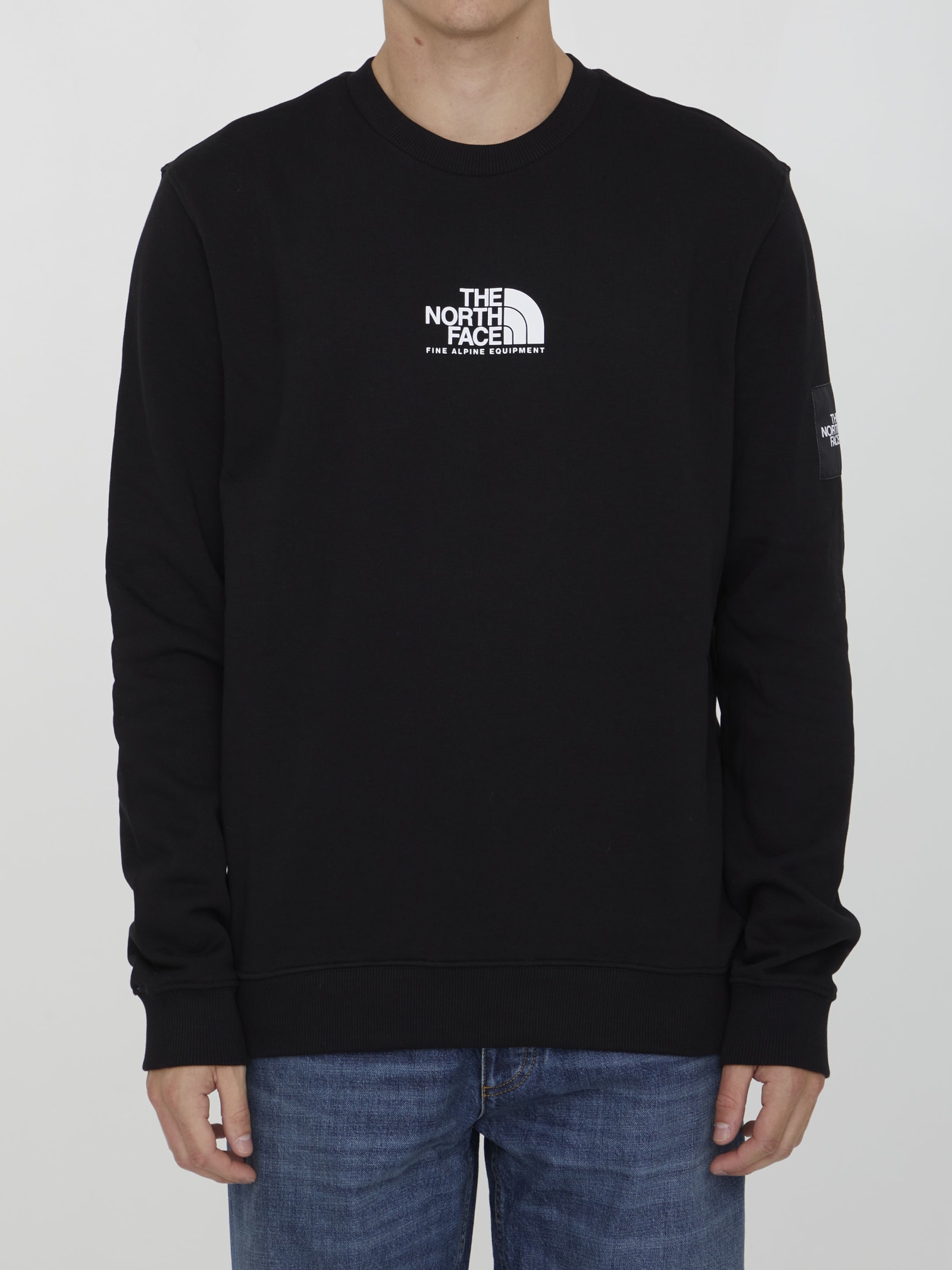 The North Face Black Cotton Sweatshirt