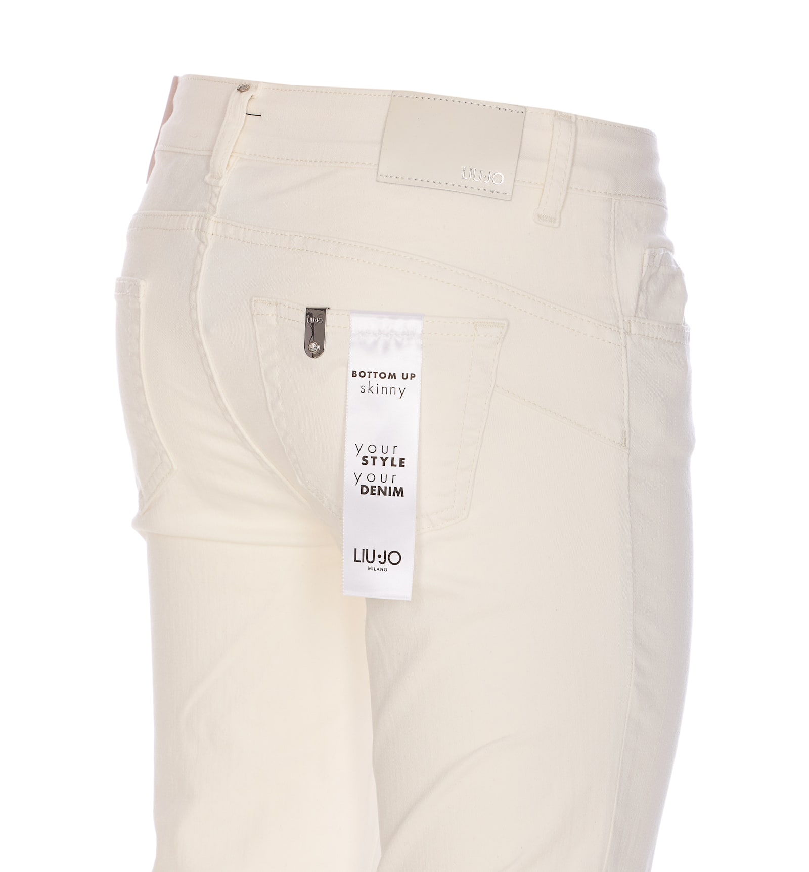 Liu •jo Cropped Pants In White