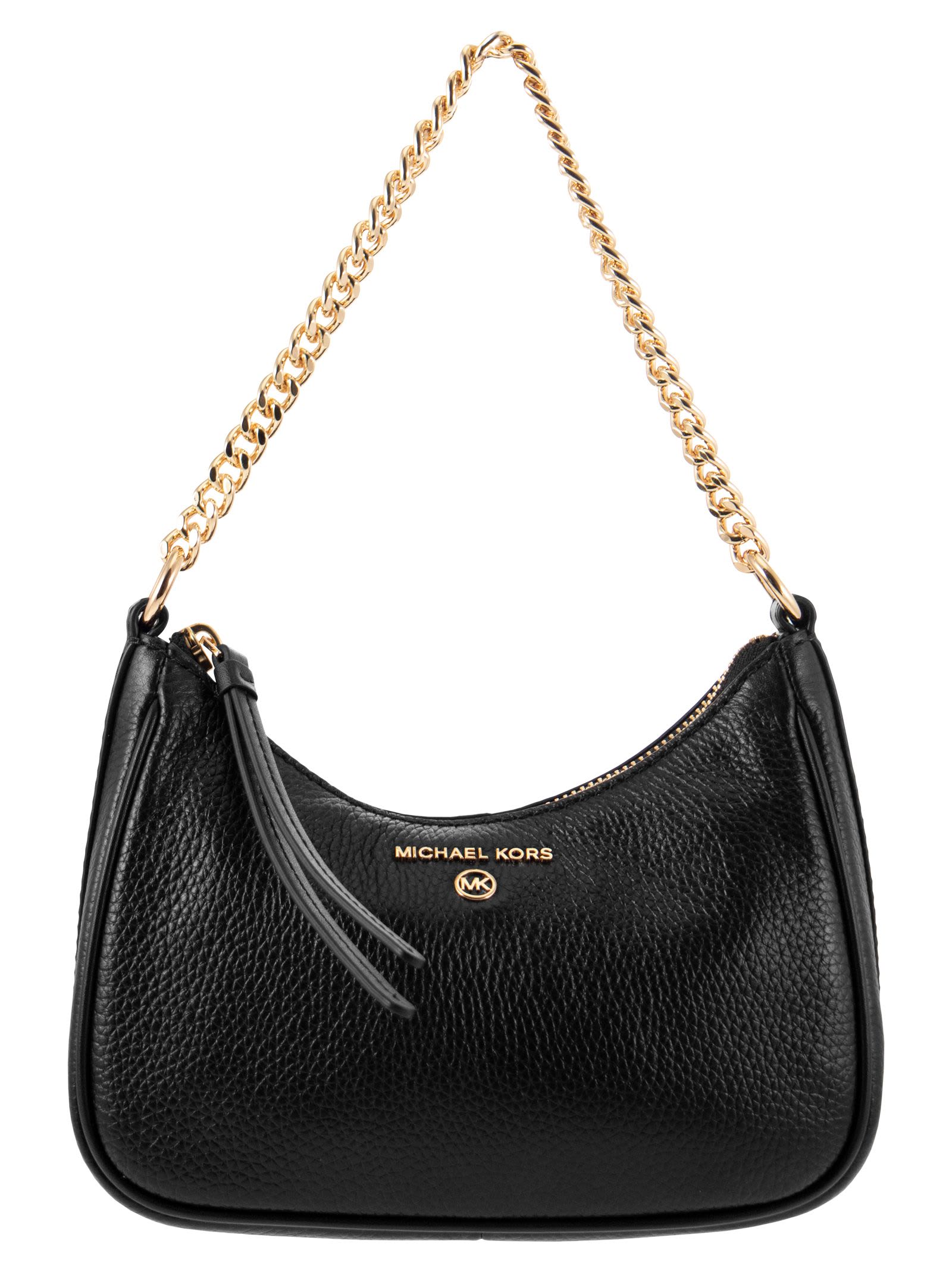 MICHAEL KORS SMALL SHOULDER BAG IN GRAINED LEATHER