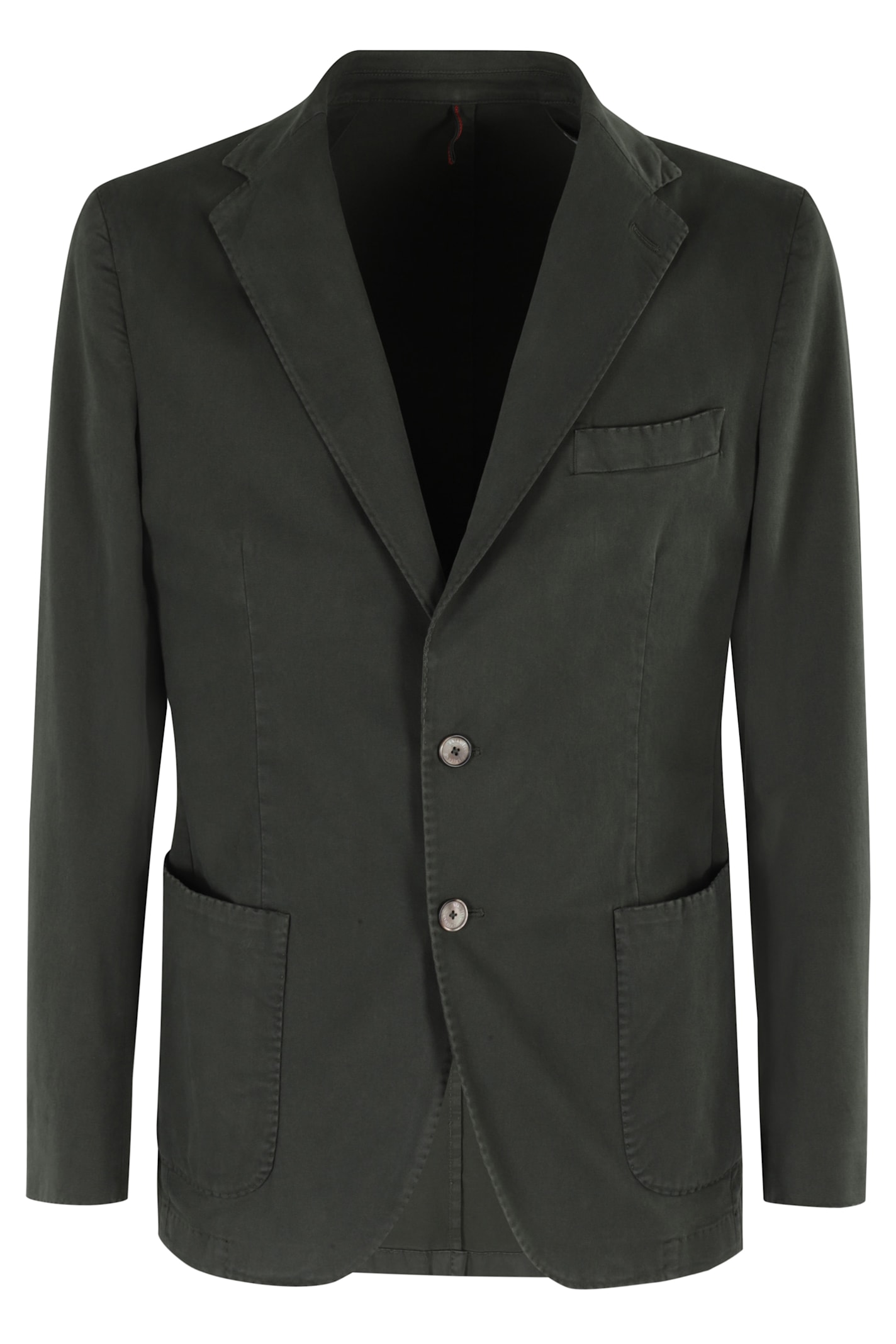 Santaniello Gabardina Soft Touch Con Smeriglio In Green