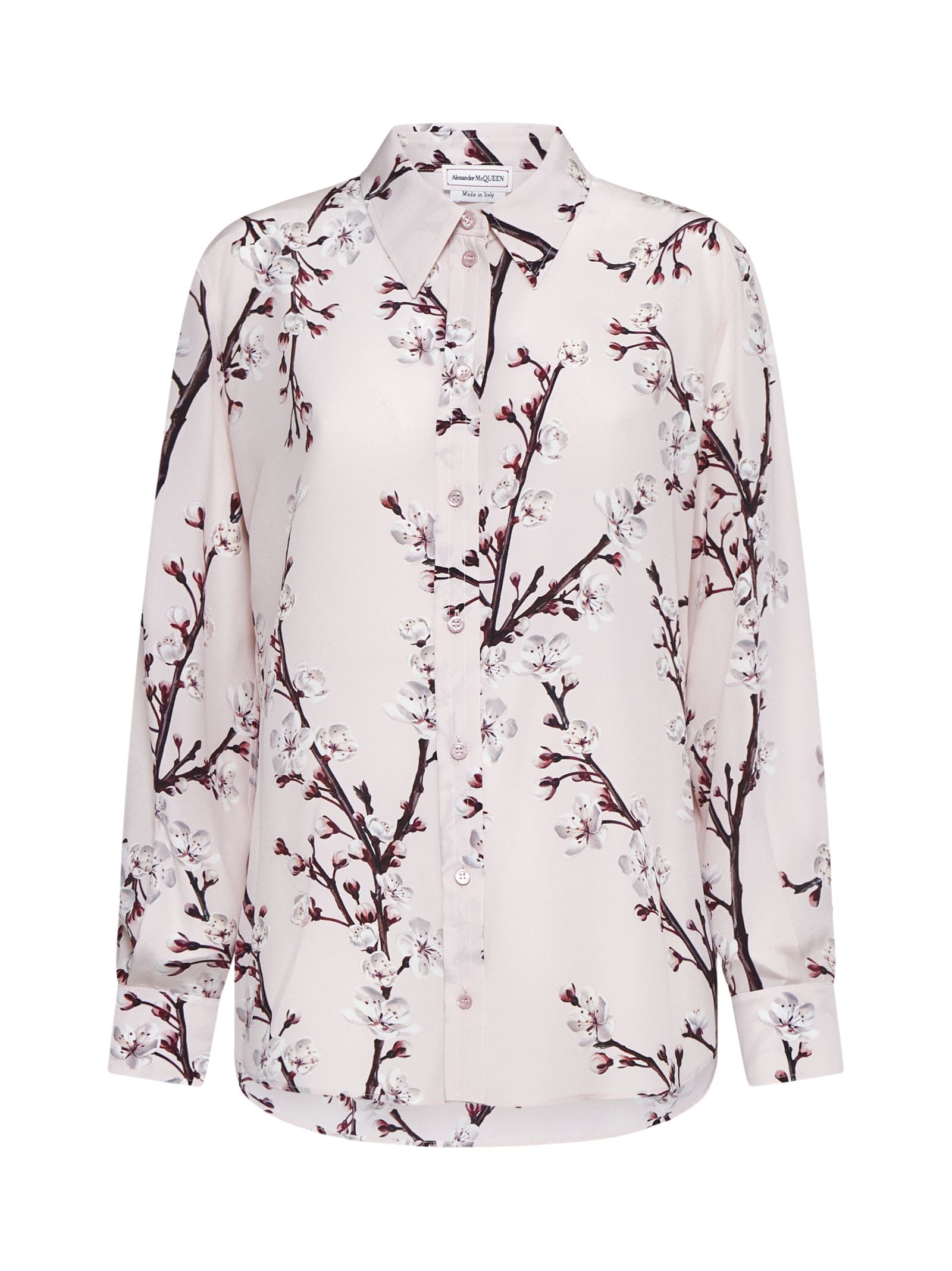 Shop Alexander Mcqueen Shirt In Ice Pink